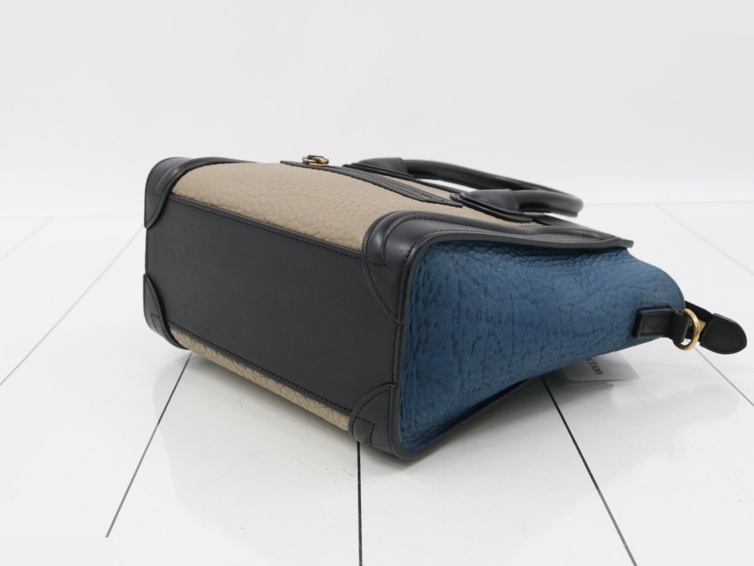 Luggage Nano Leather 2-Way Handbag Multi — view 6