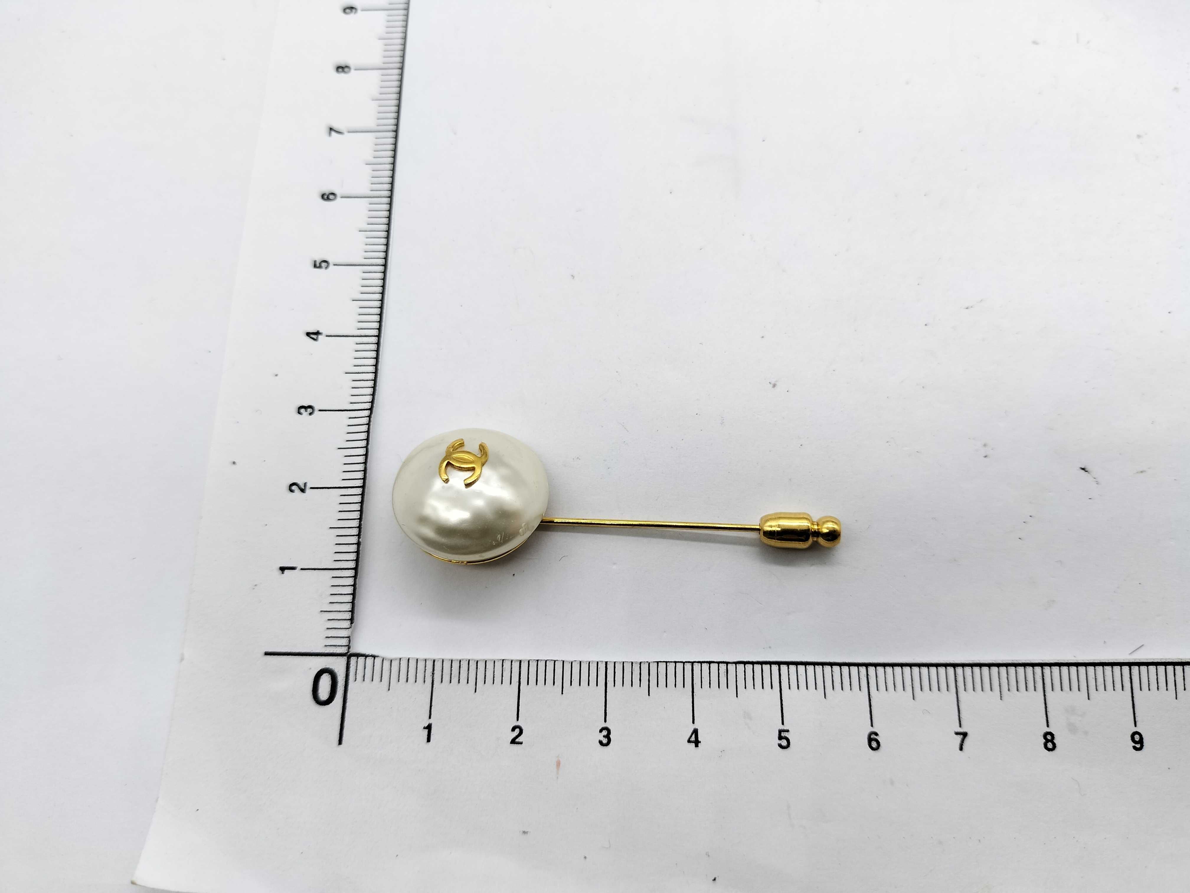 96A Pin Brooch Coco x Pearl Brooch — view 7