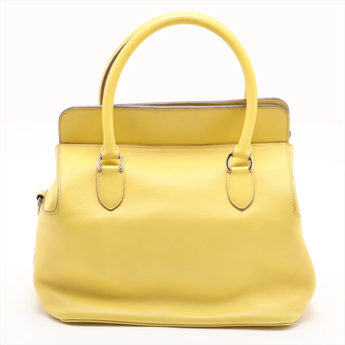 Toolbox 26, Veau Swift leather, Lime leather, Silver hardware Q: 2013 — view 2