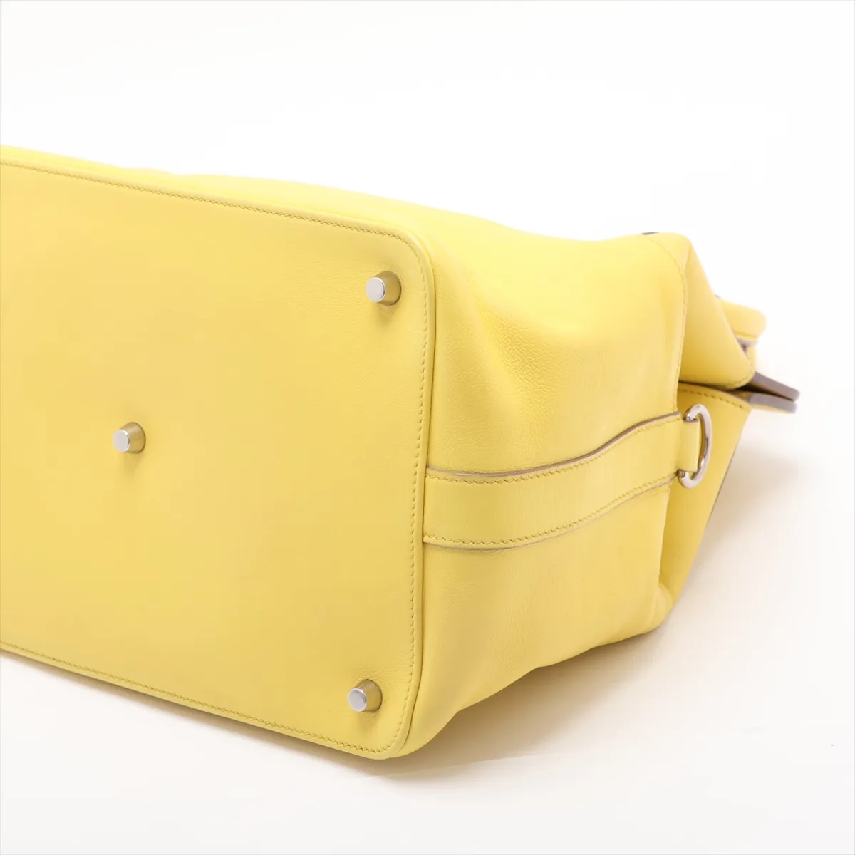 Toolbox 26, Veau Swift leather, Lime leather, Silver hardware Q: 2013 — view 3