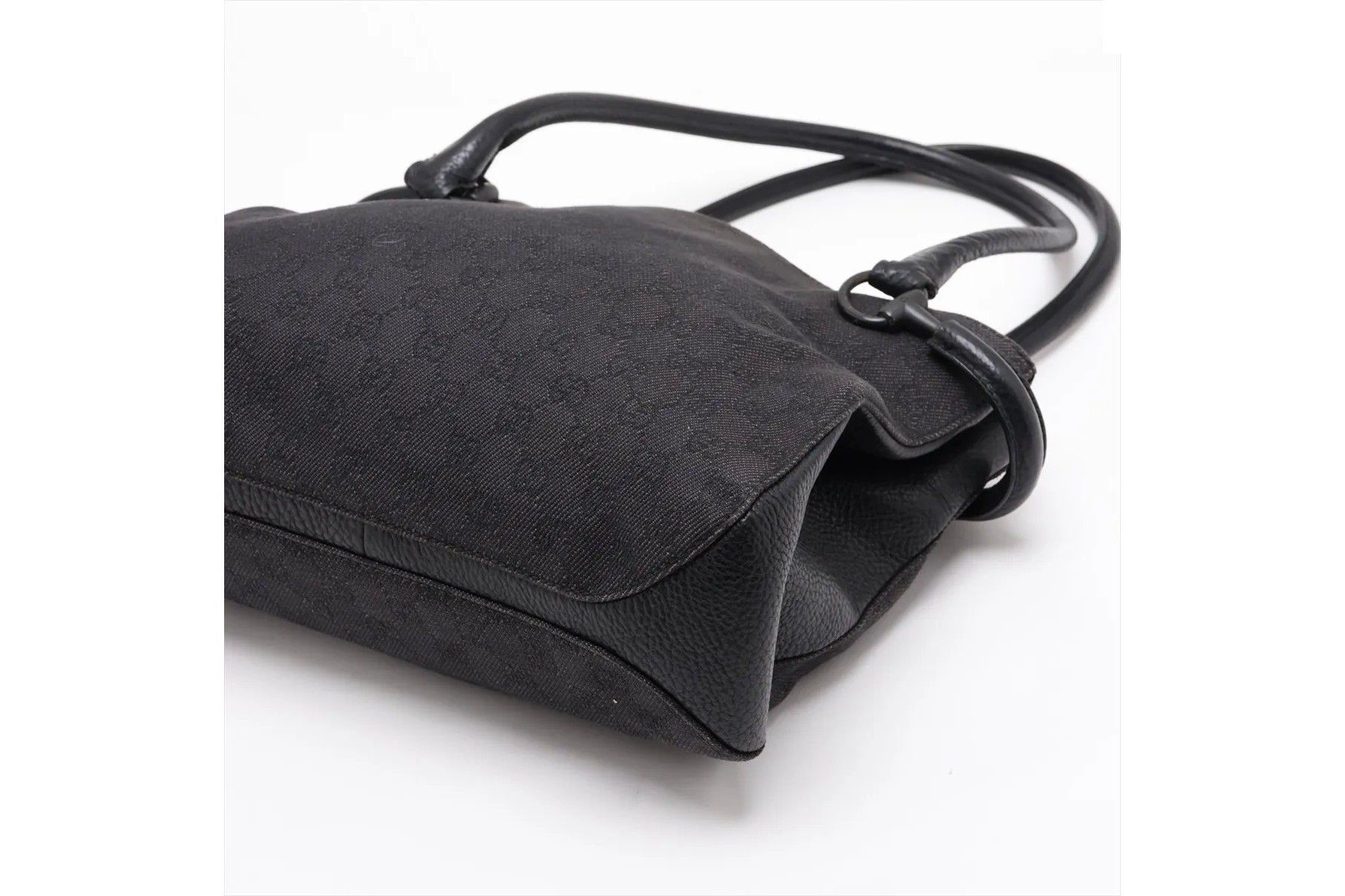 GG Canvas Leather Shoulder Bag, Handbag, Tote Bag, Genuine Leather — view 4