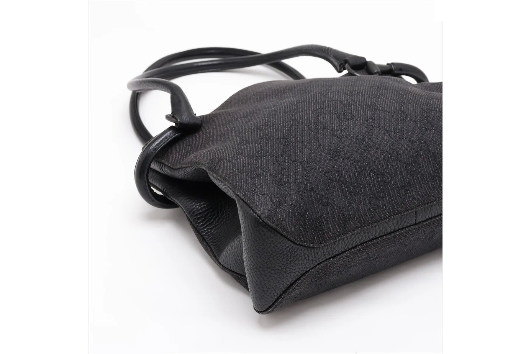 GG Canvas Leather Shoulder Bag, Handbag, Tote Bag, Genuine Leather — view 5