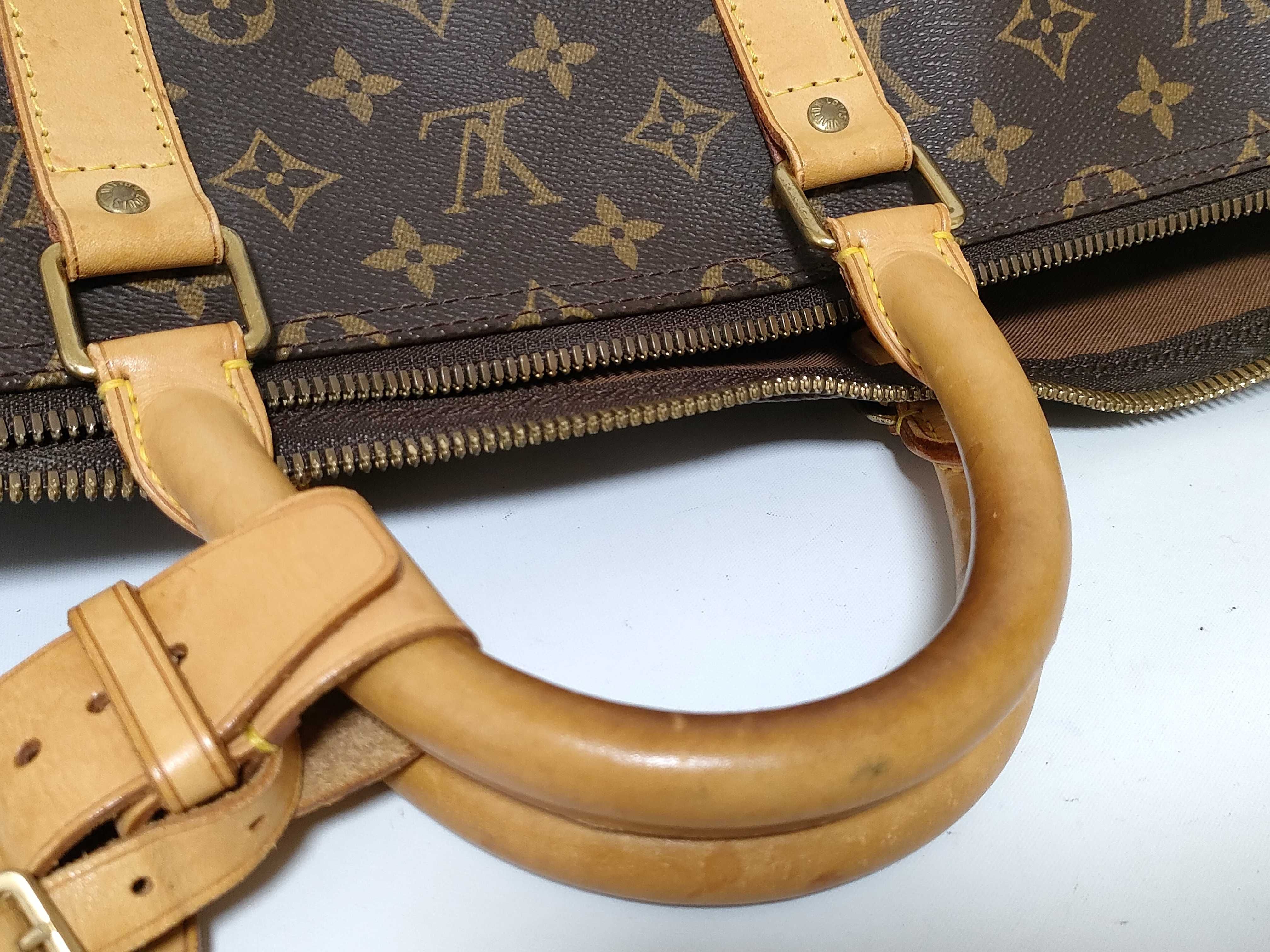 Monogram Louis Vuitton M41424 Keepall 55 Monogram FL1908 Boston Bag — view 3