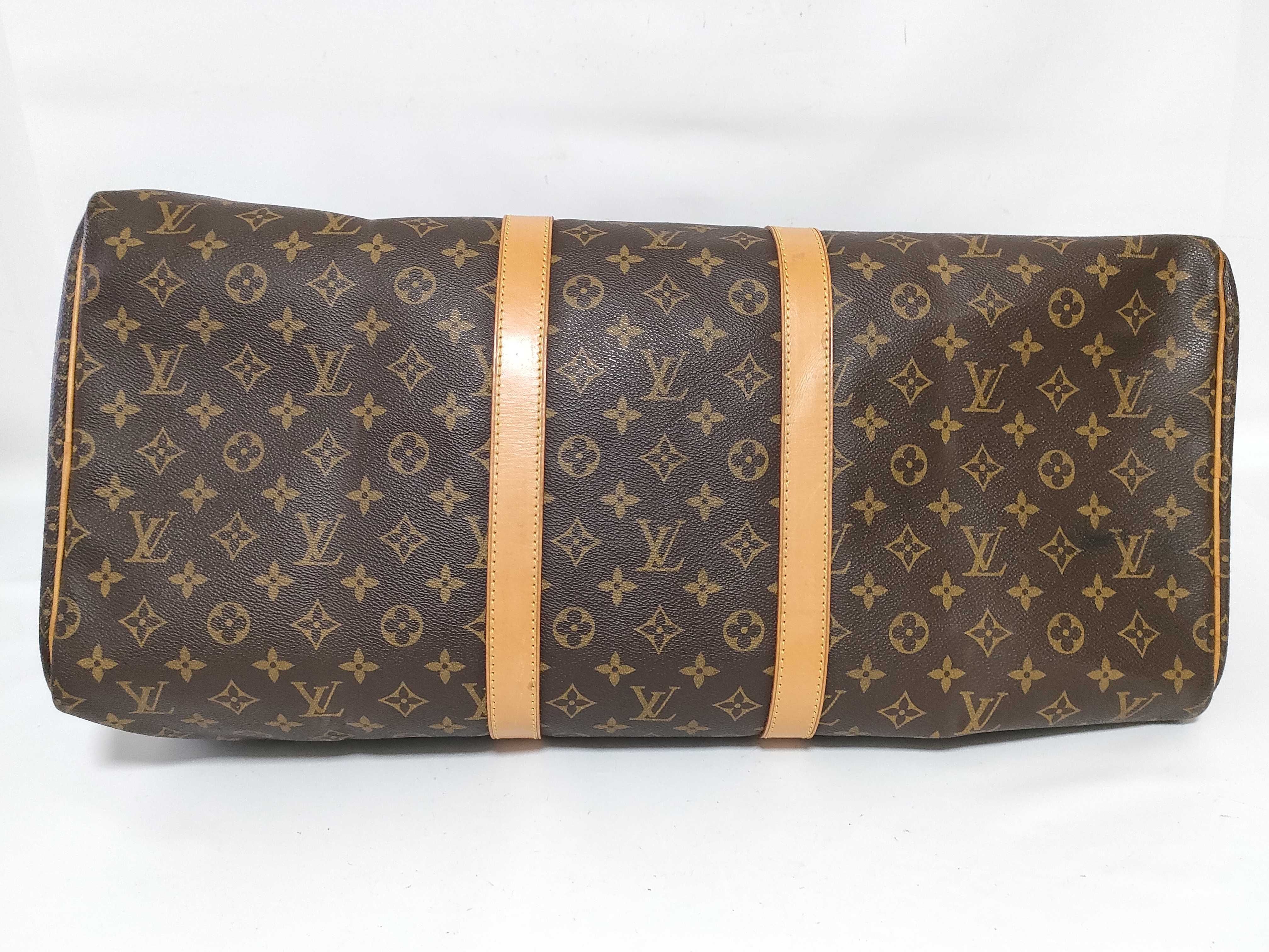 Monogram Louis Vuitton M41424 Keepall 55 Monogram FL1908 Boston Bag — view 8