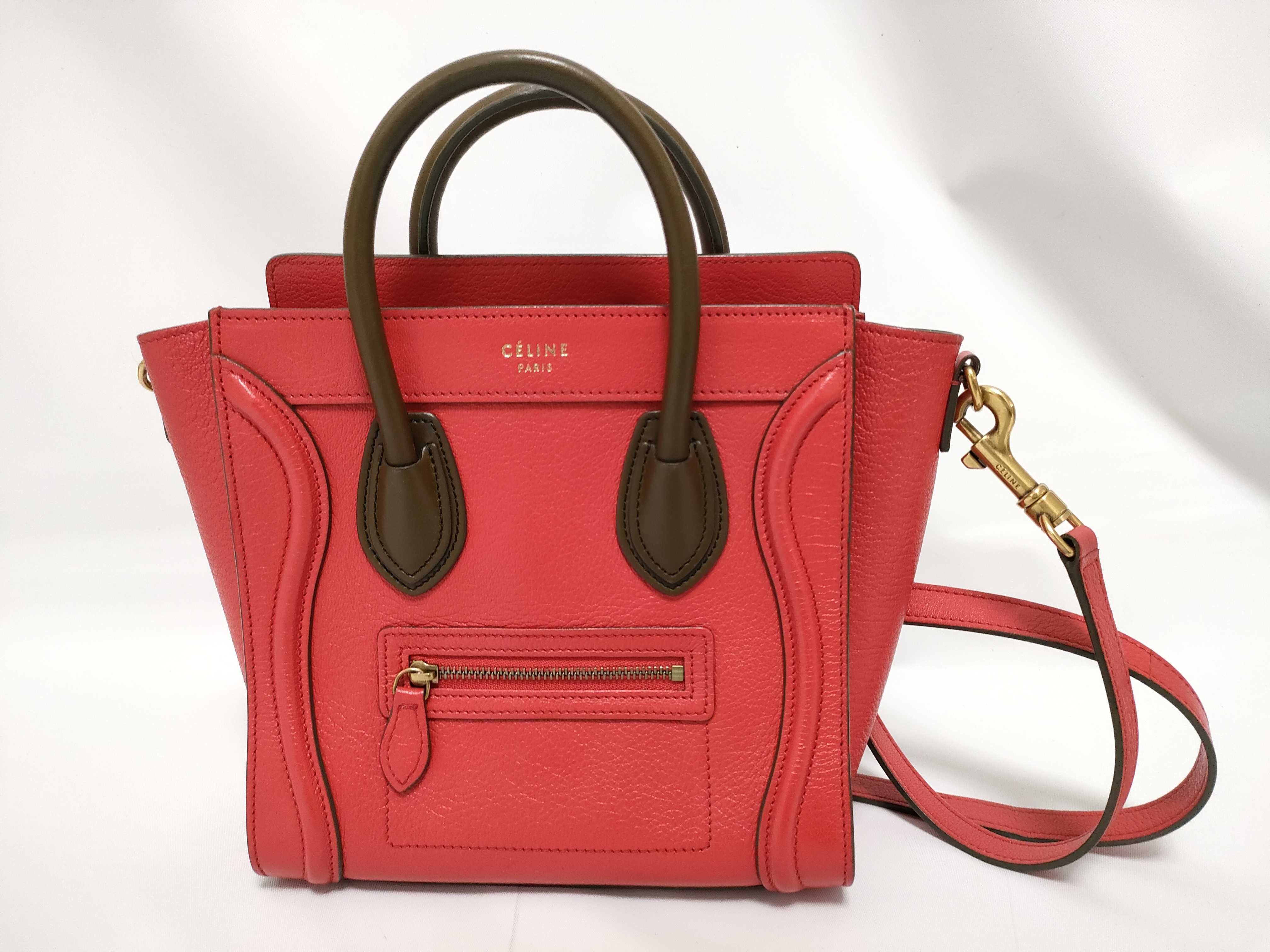 Luggage Nano Red Handbag