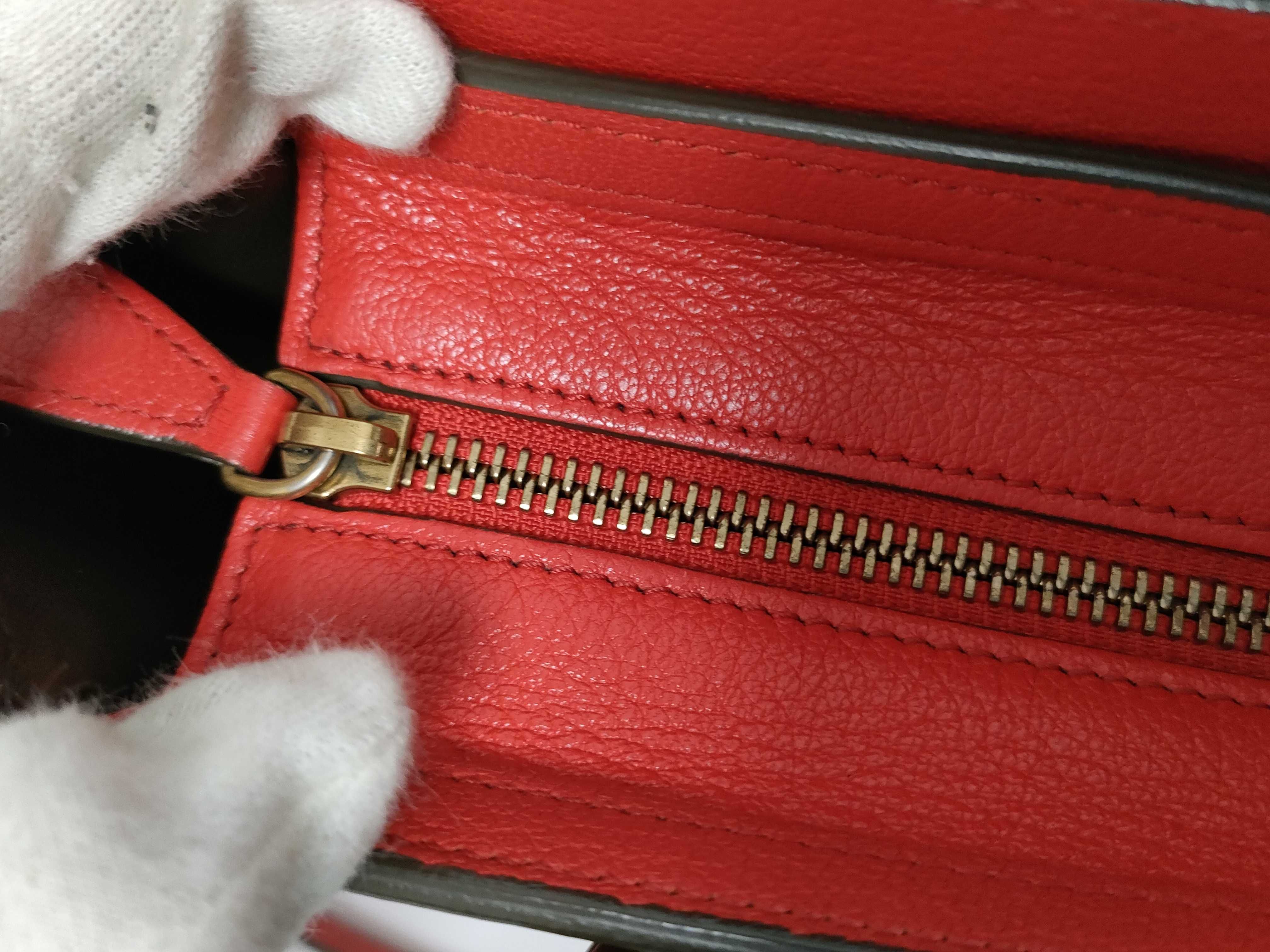 Luggage Nano Red Handbag — view 12