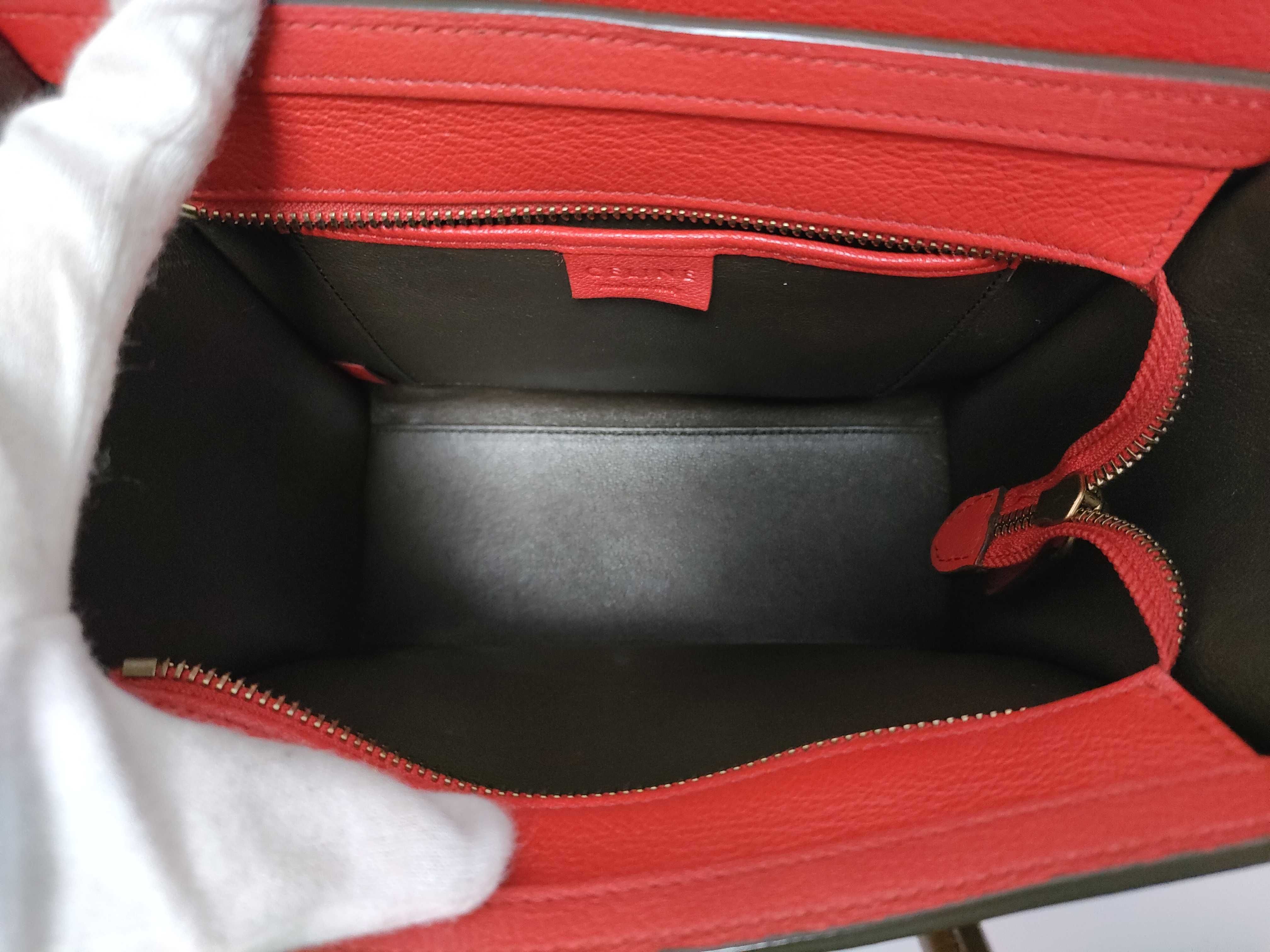 Luggage Nano Red Handbag — view 9
