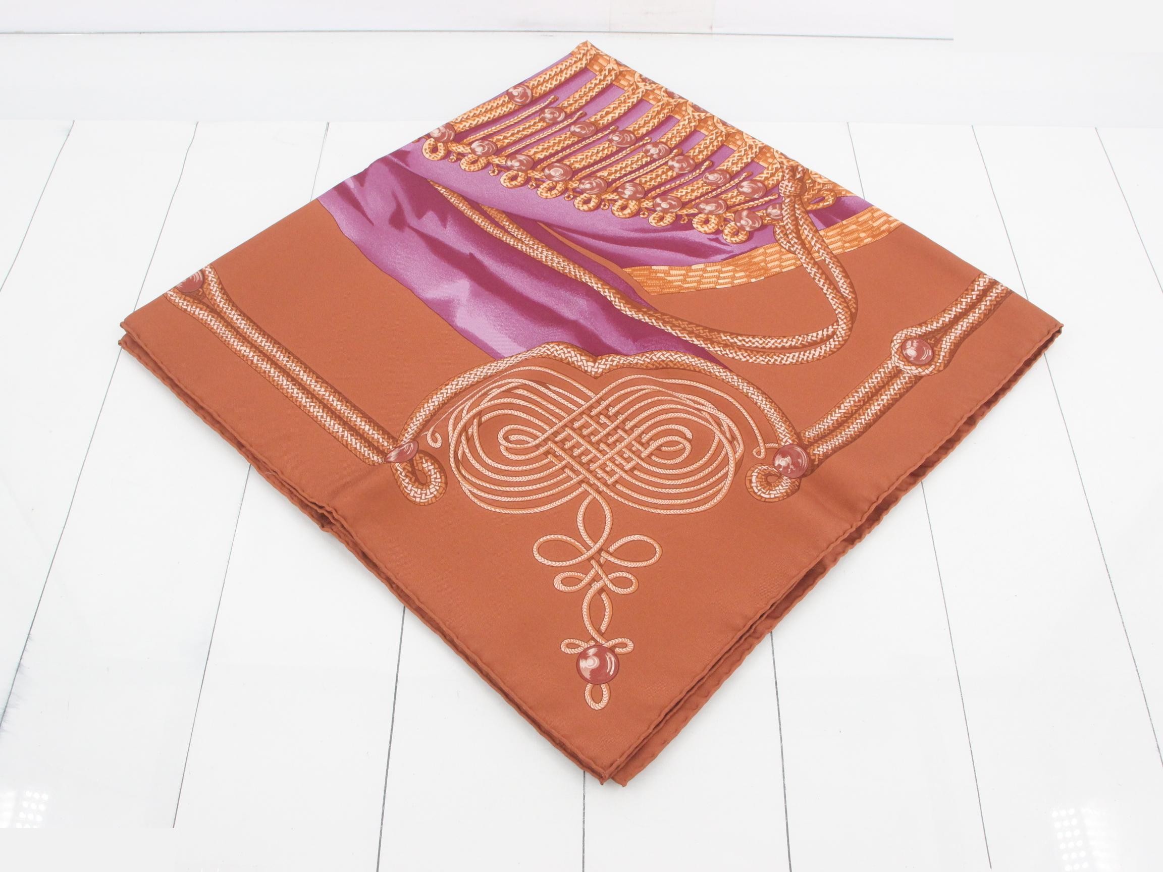 Brown scarf — view 2