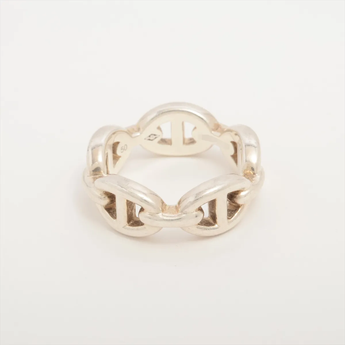 Chaine d'Incre Enchene 2020 Ring 50 925 5.7g Silver Dent — view 2