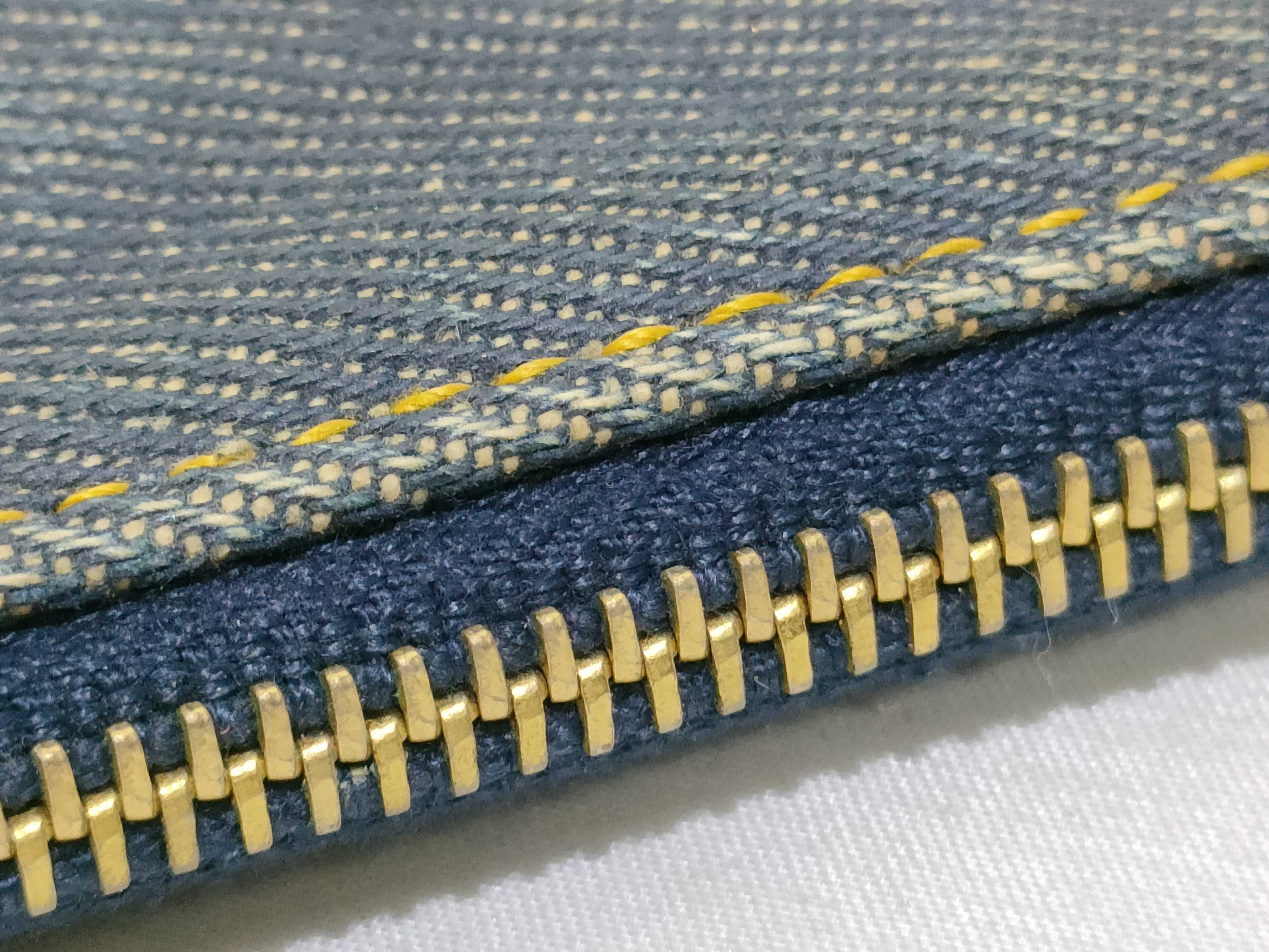 Saddle Bag Pouch Denim Handbag — view 8