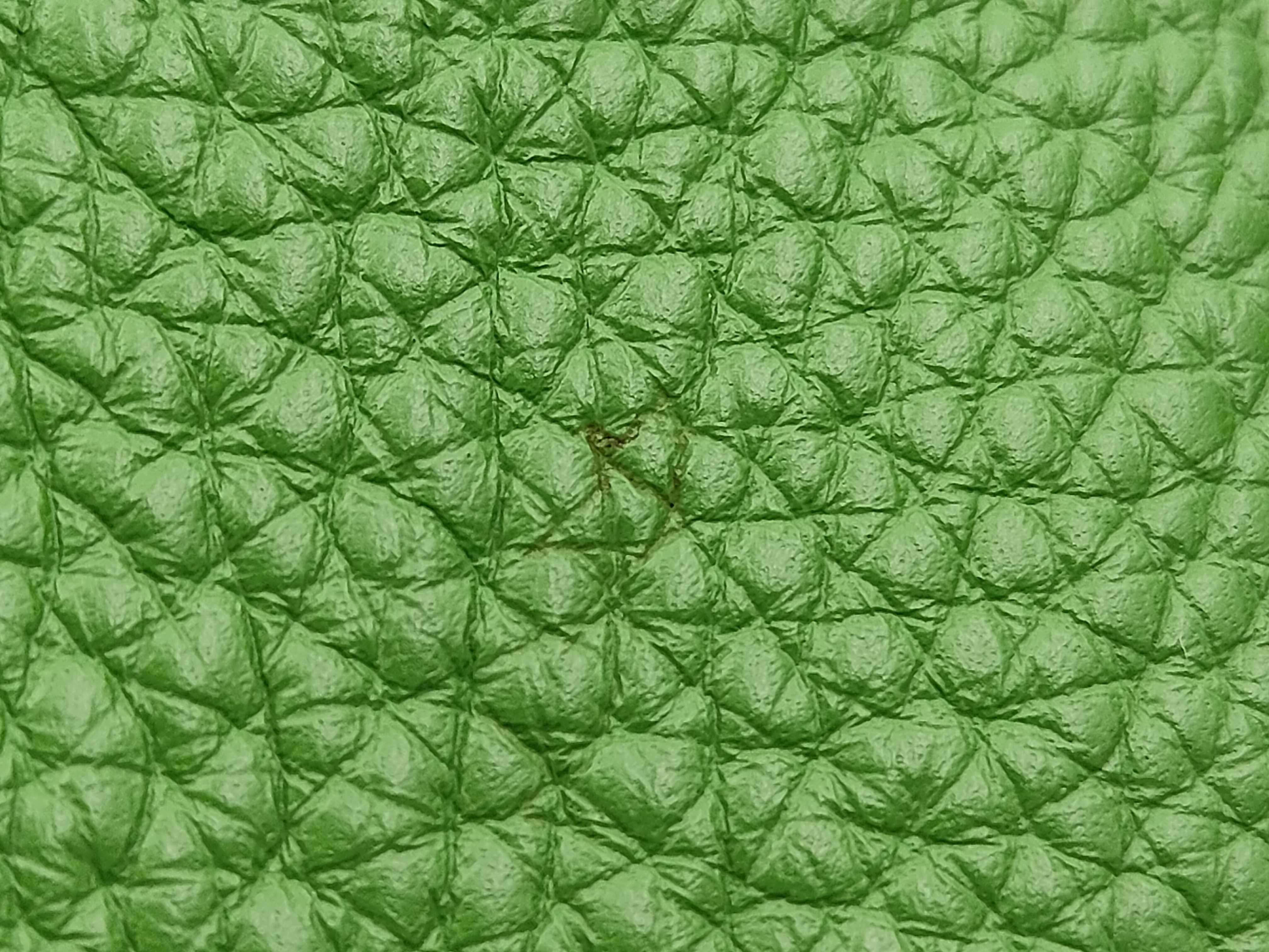 Picotin Lock Taurillon Leather Handbag, Green Tone, Gold Hardware, B Stamp — view 12