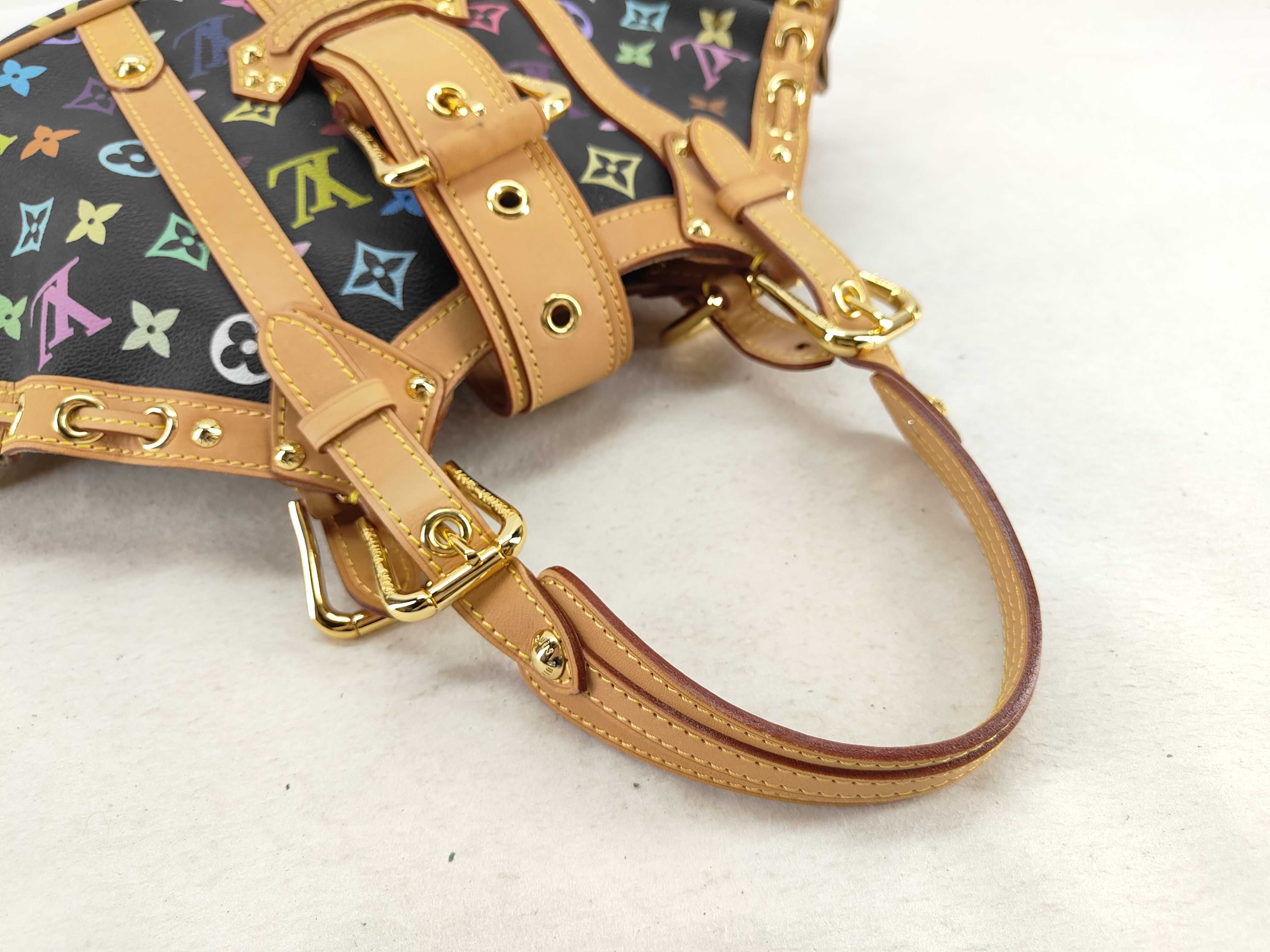 Monogram Multicolor Theda PM M92346 MI3068 Black Tote Bag — view 4