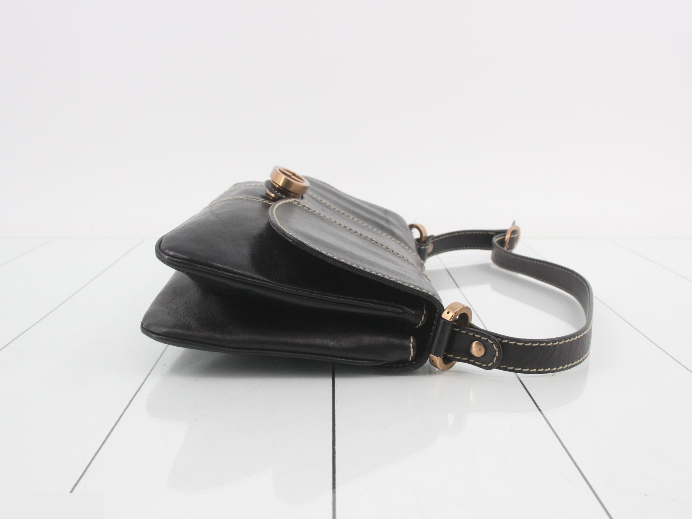 Turnlock One-Shoulder Bag — view 3