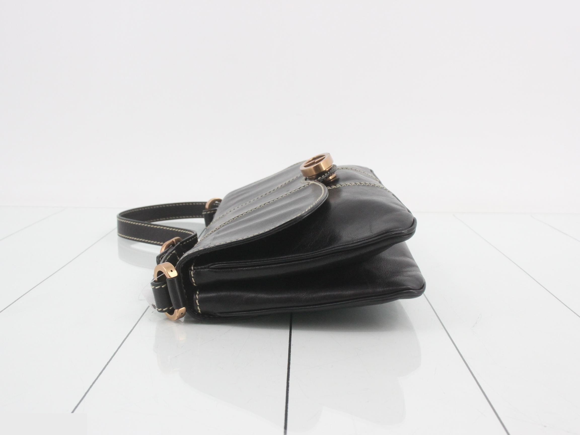 Turnlock One-Shoulder Bag — view 4