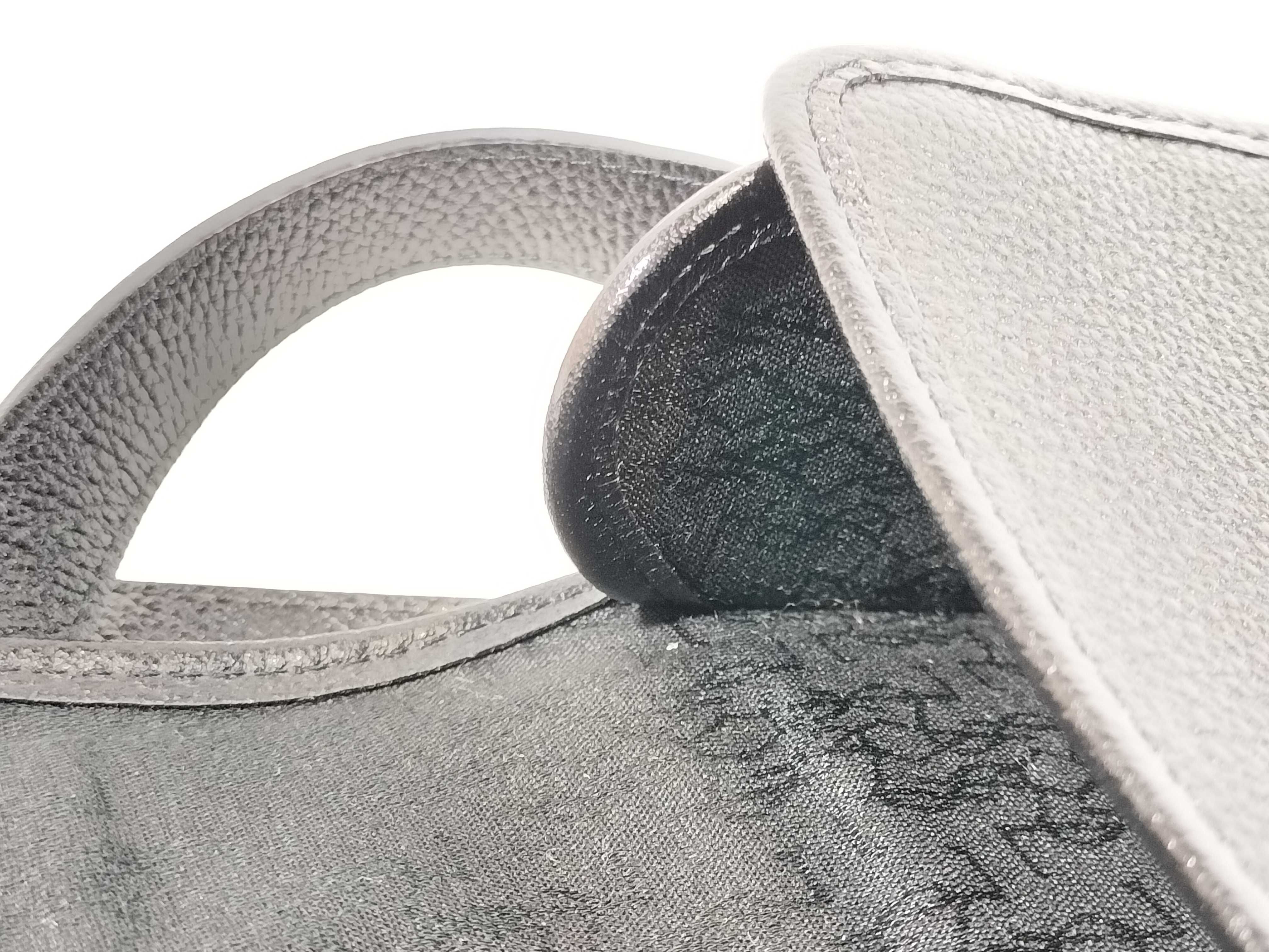shoulder bag, leather, black. — view 9