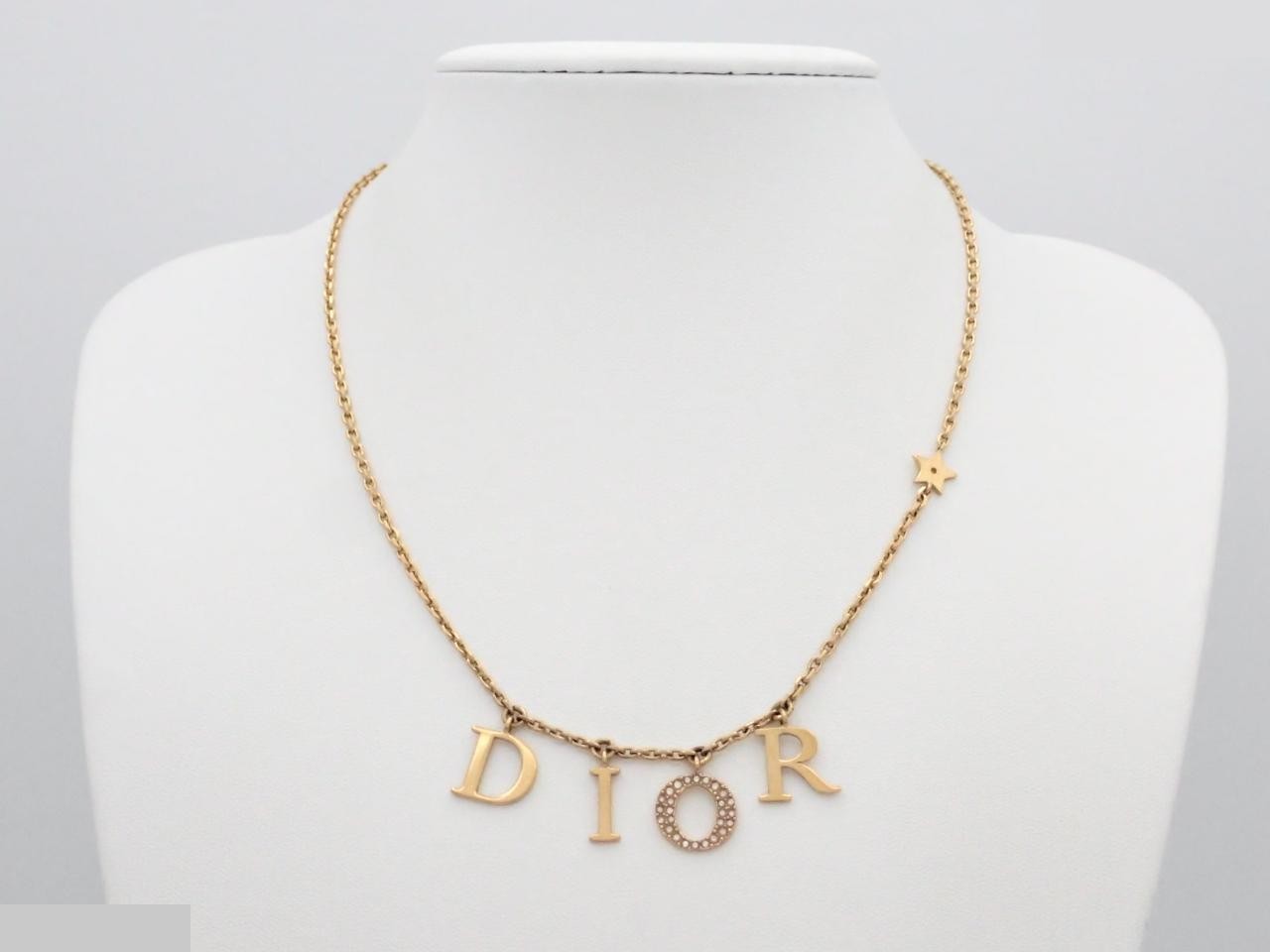 Gold necklace, chain approximately 43cm — view 3