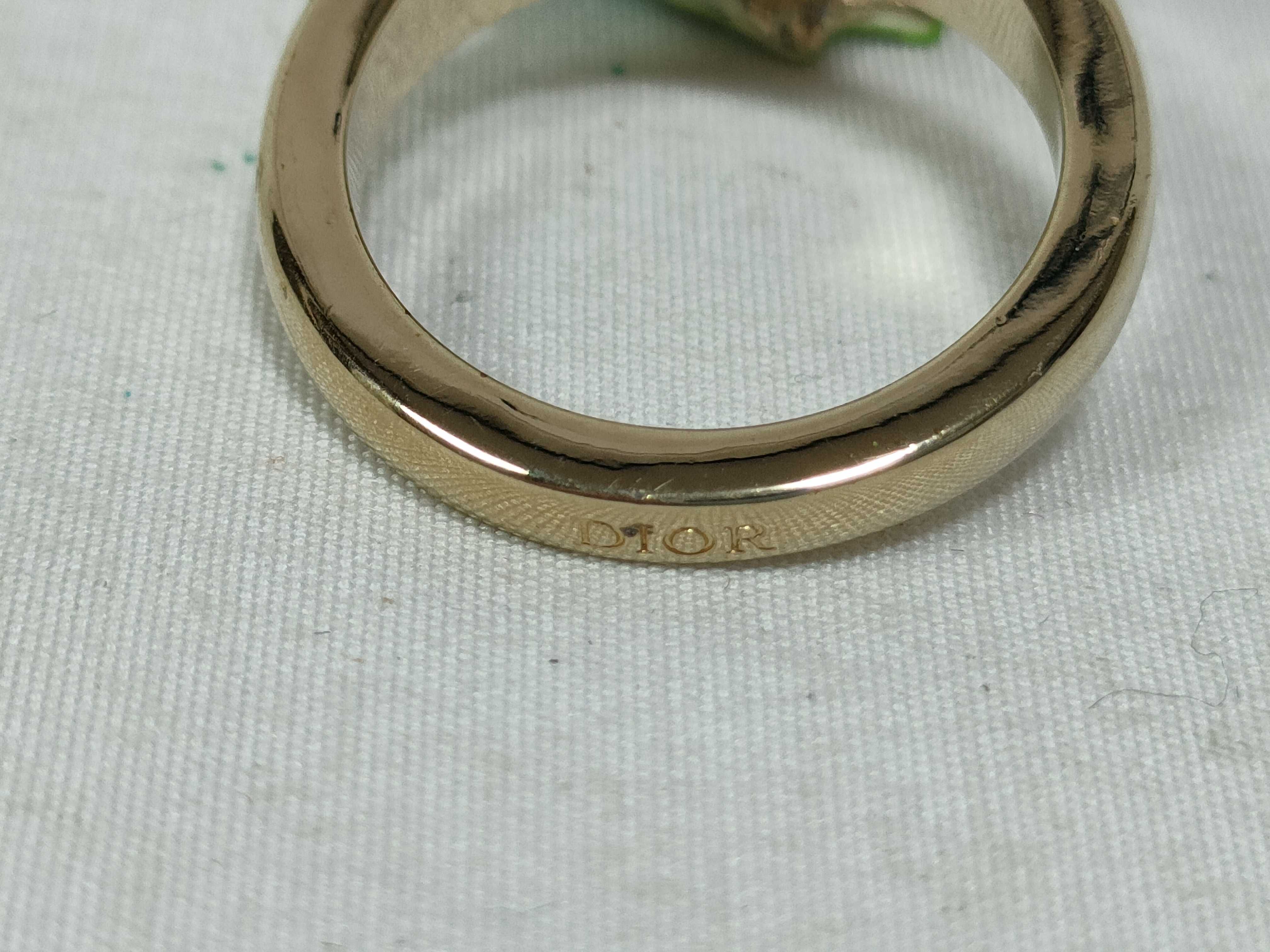 Bird/Flower Motif Ring, Size M — view 6