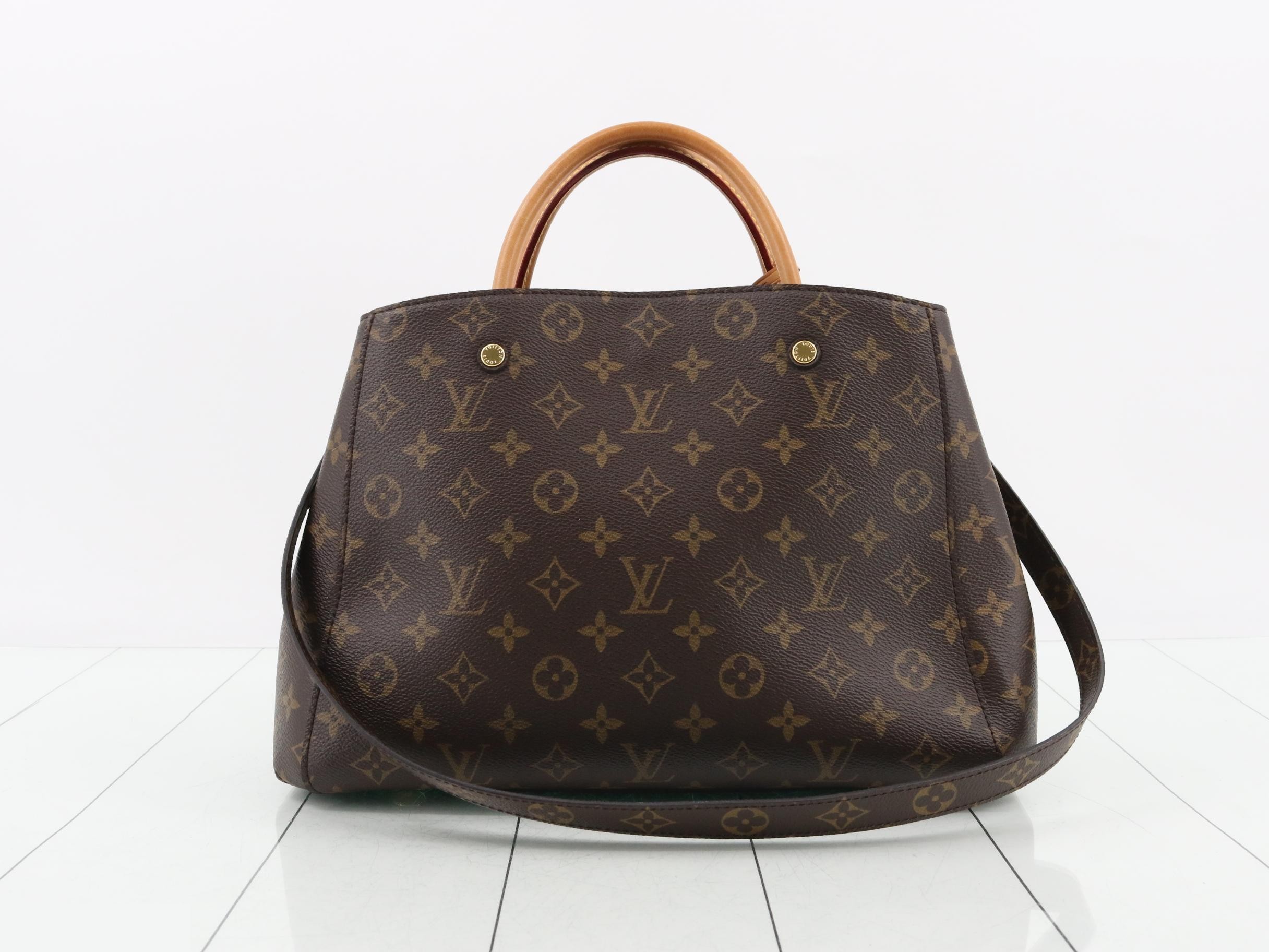 Monogram Montaigne MM 2-Way Shoulder/Handbag — view 2