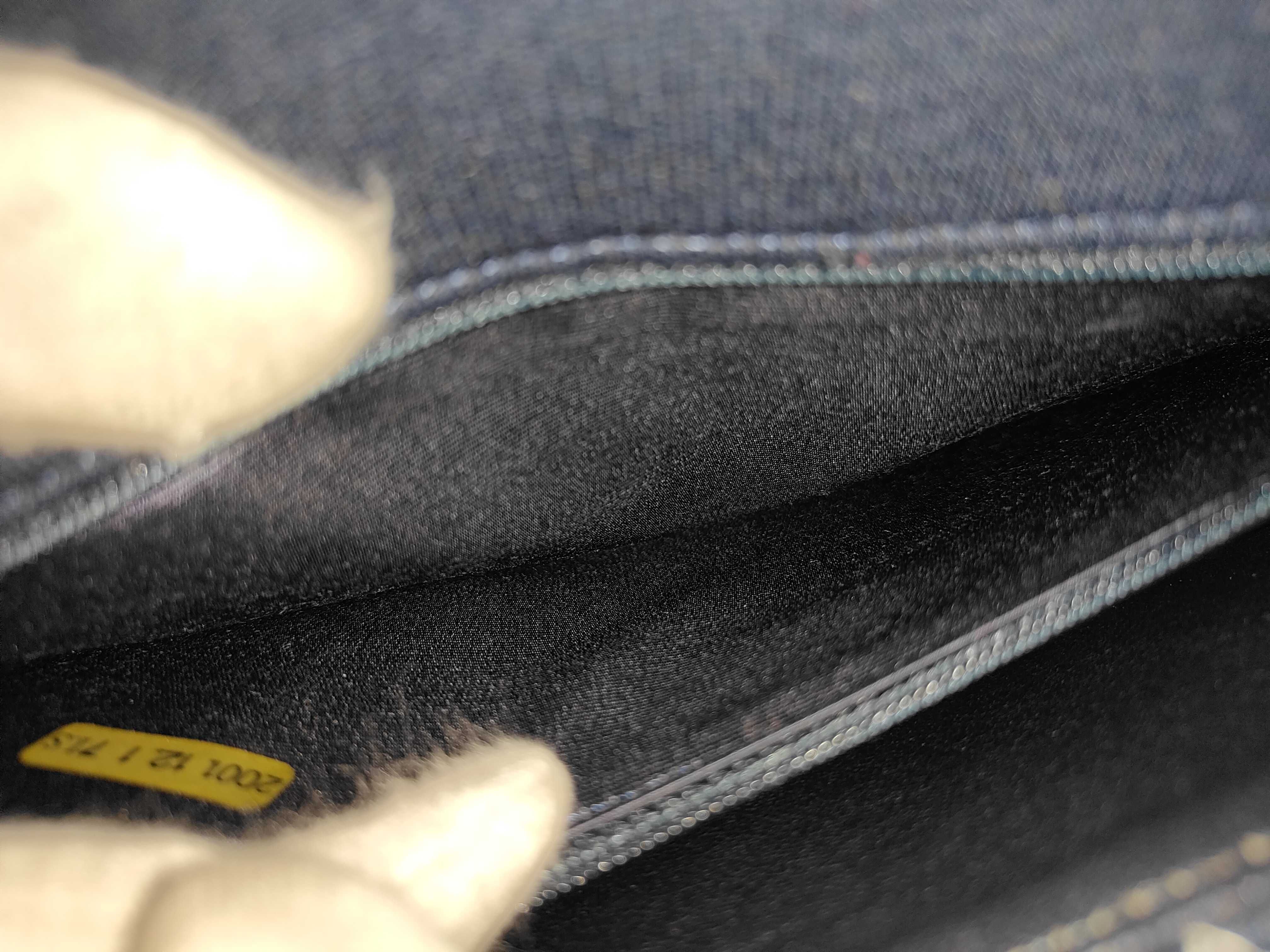 Cotton Matelassé Single Flap Shoulder Bag — view 13
