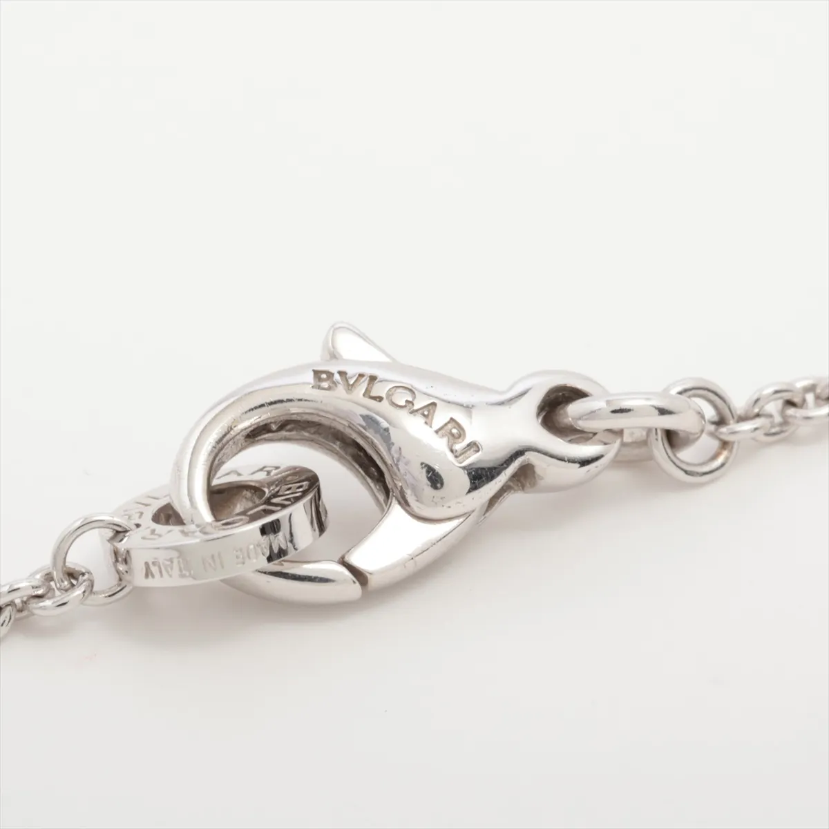 diamond necklace 750(WG) 9.9g diamond small piece — view 4