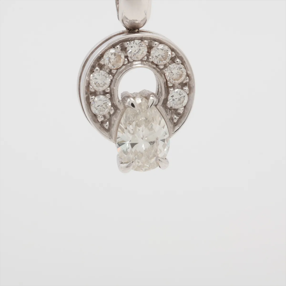 diamond necklace 750(WG) 9.9g diamond small piece — view 6