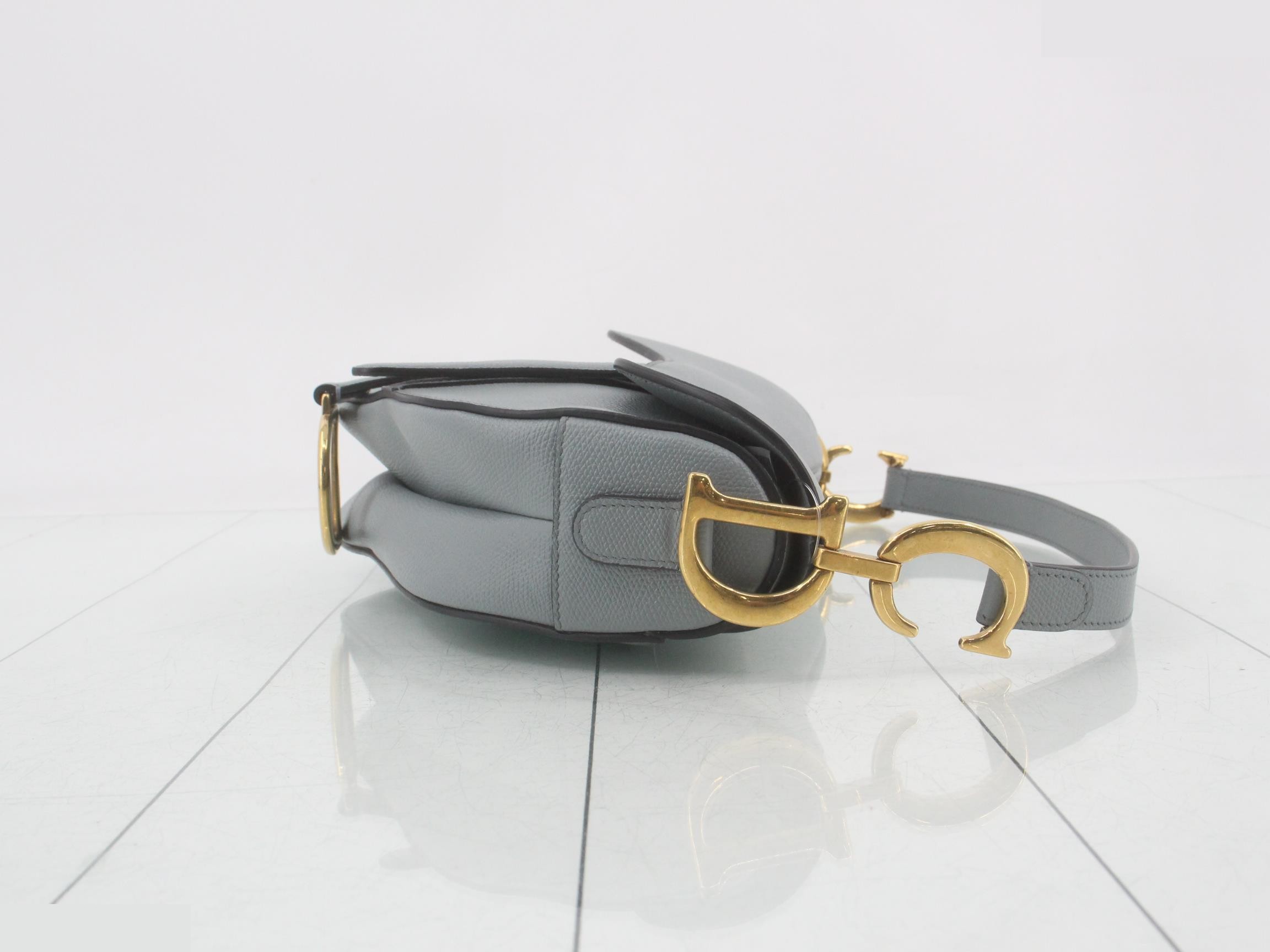 Saddle Leather One-Shoulder Bag — view 3