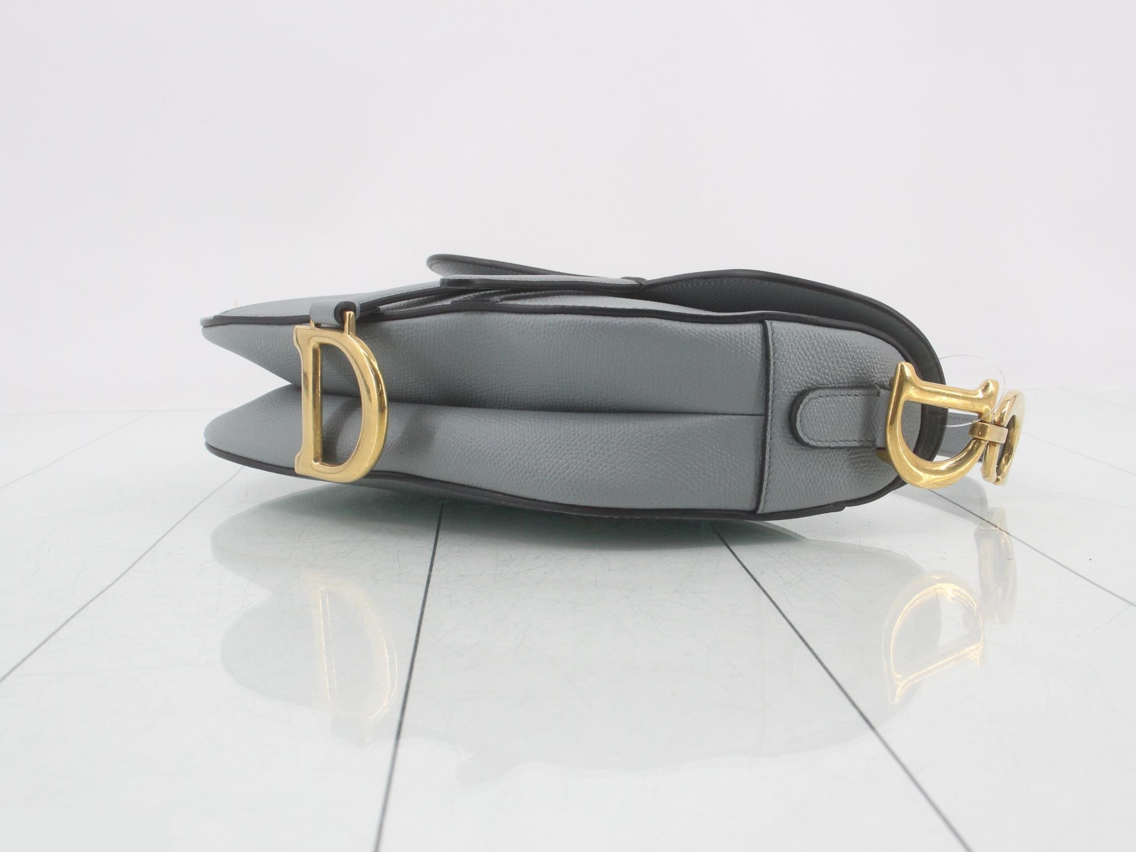 Saddle Leather One-Shoulder Bag — view 6