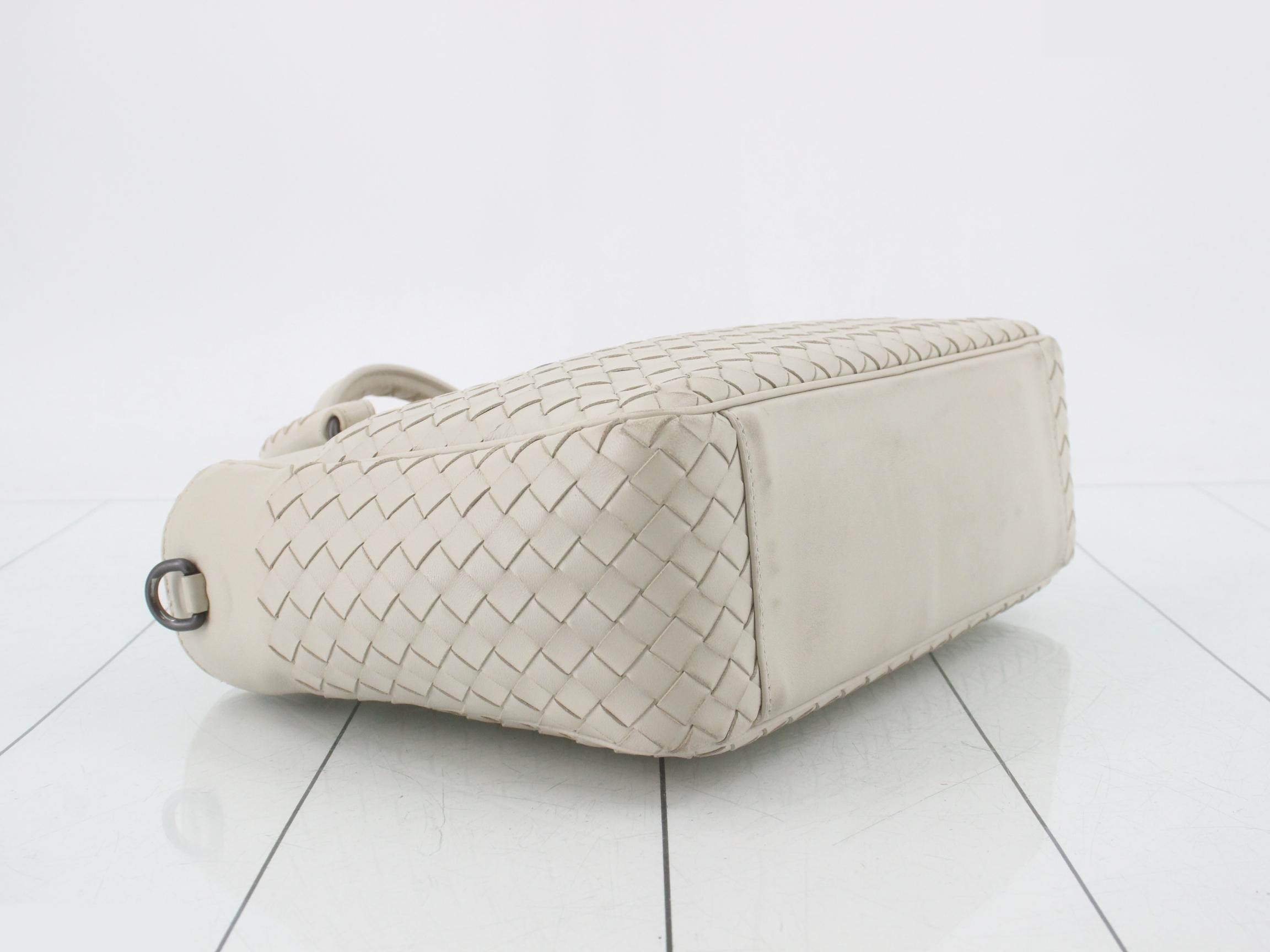 Intrecciato Leather 2-Way Shoulder Bag — view 5