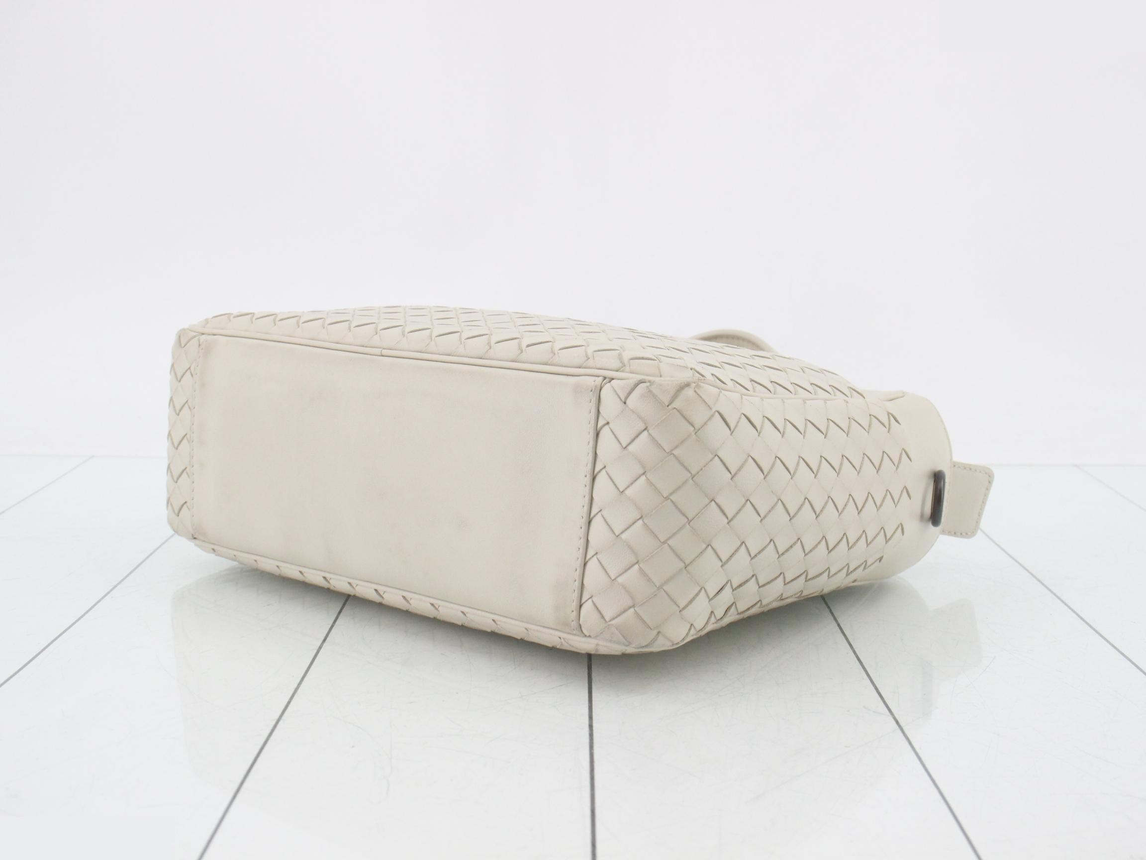 Intrecciato Leather 2-Way Shoulder Bag — view 6