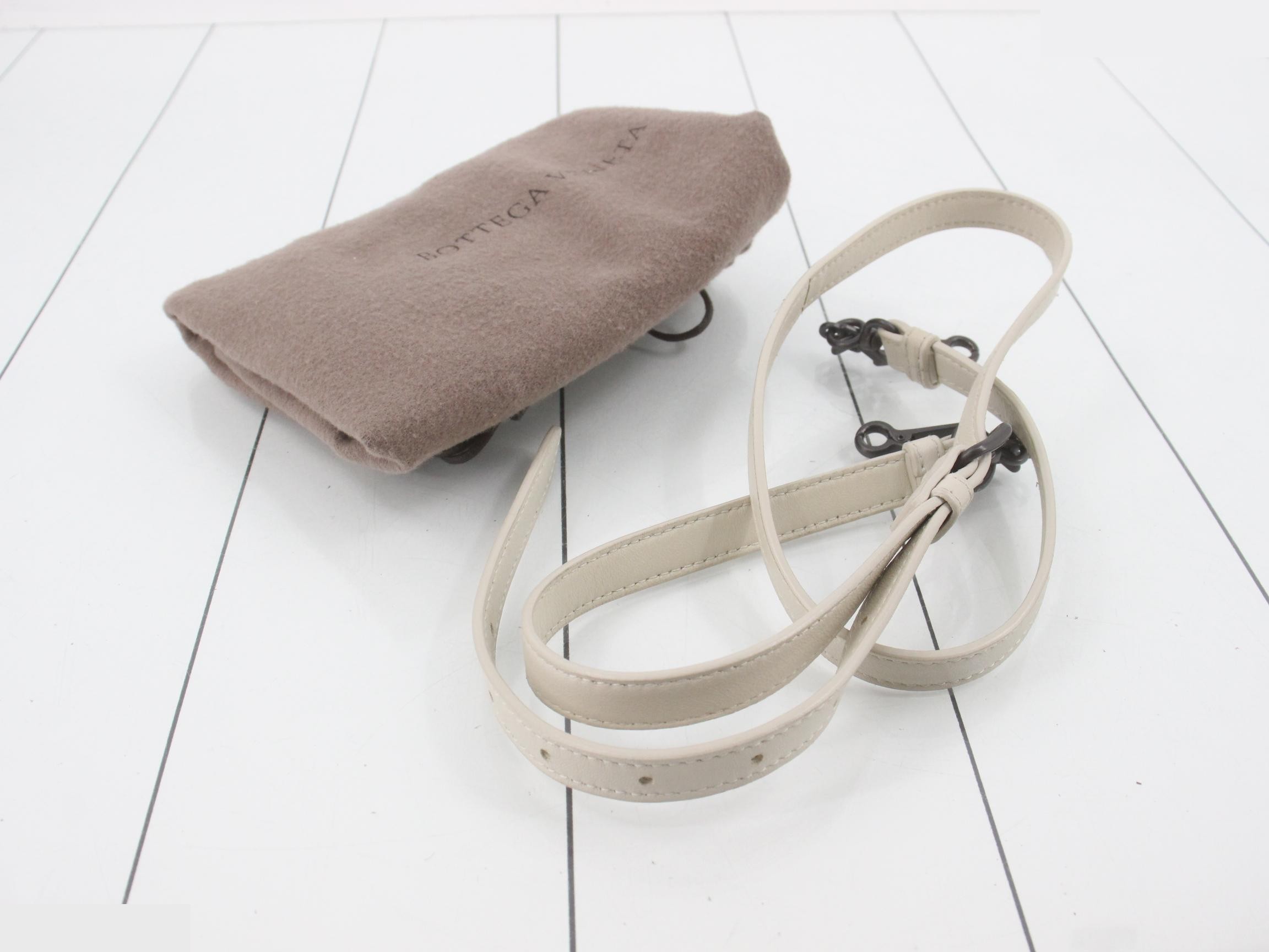 Intrecciato Leather 2-Way Shoulder Bag — view 7