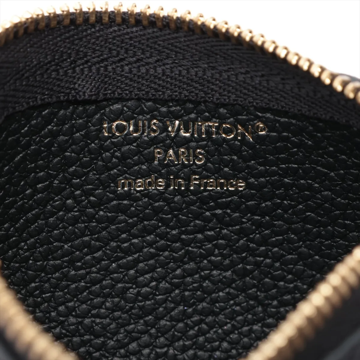 Bicolor Monogram Empreinte Pochette Clé M80885 TN4275 Noir Coin Case — view 4