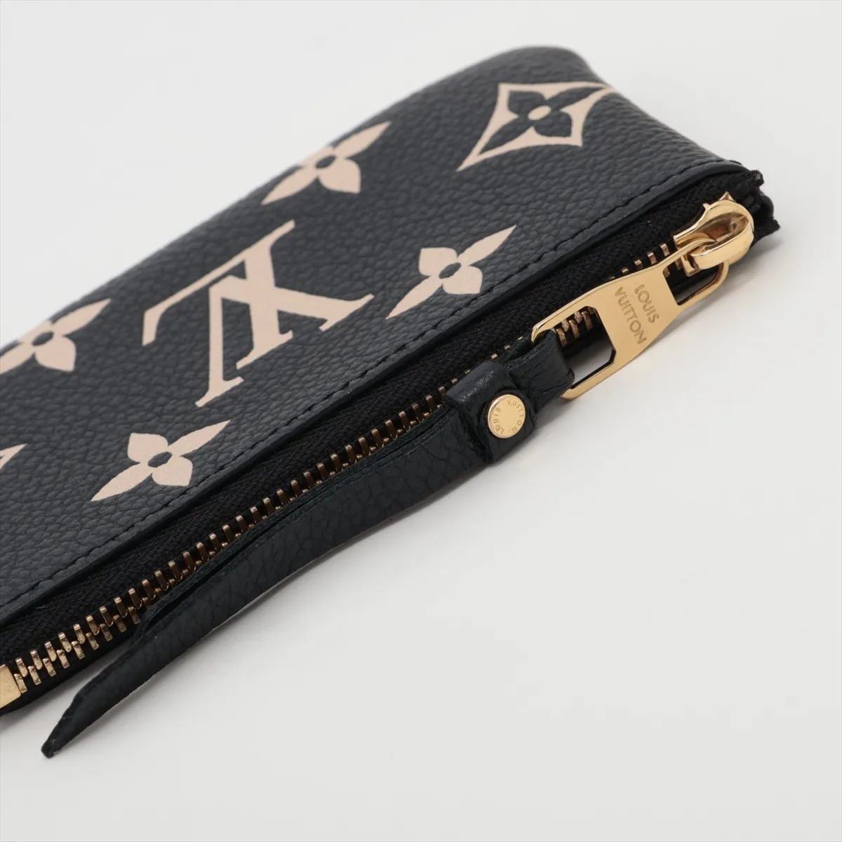 Bicolor Monogram Empreinte Pochette Clé M80885 TN4275 Noir Coin Case — view 5
