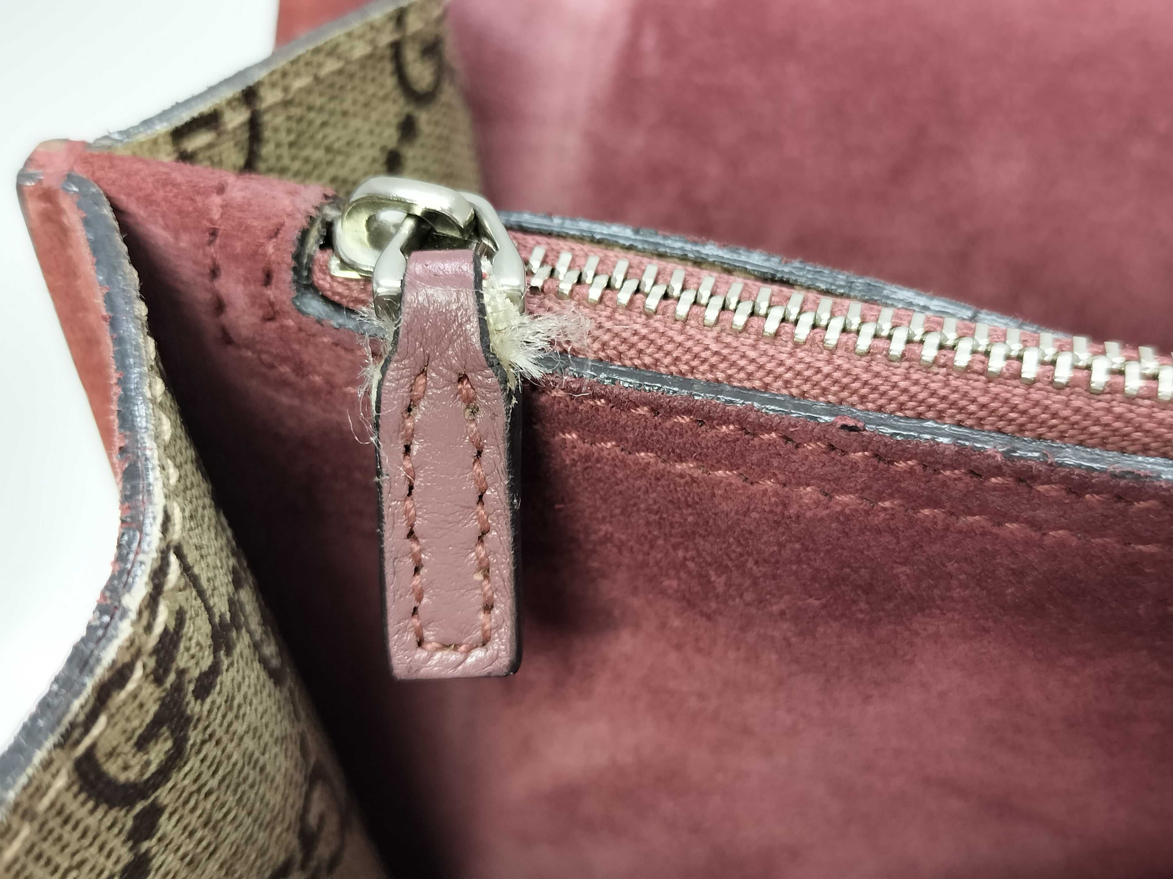 GG Supreme PH- GG Supreme Blooms Dionysus Beige Canvas Shoulder Bag — view 11