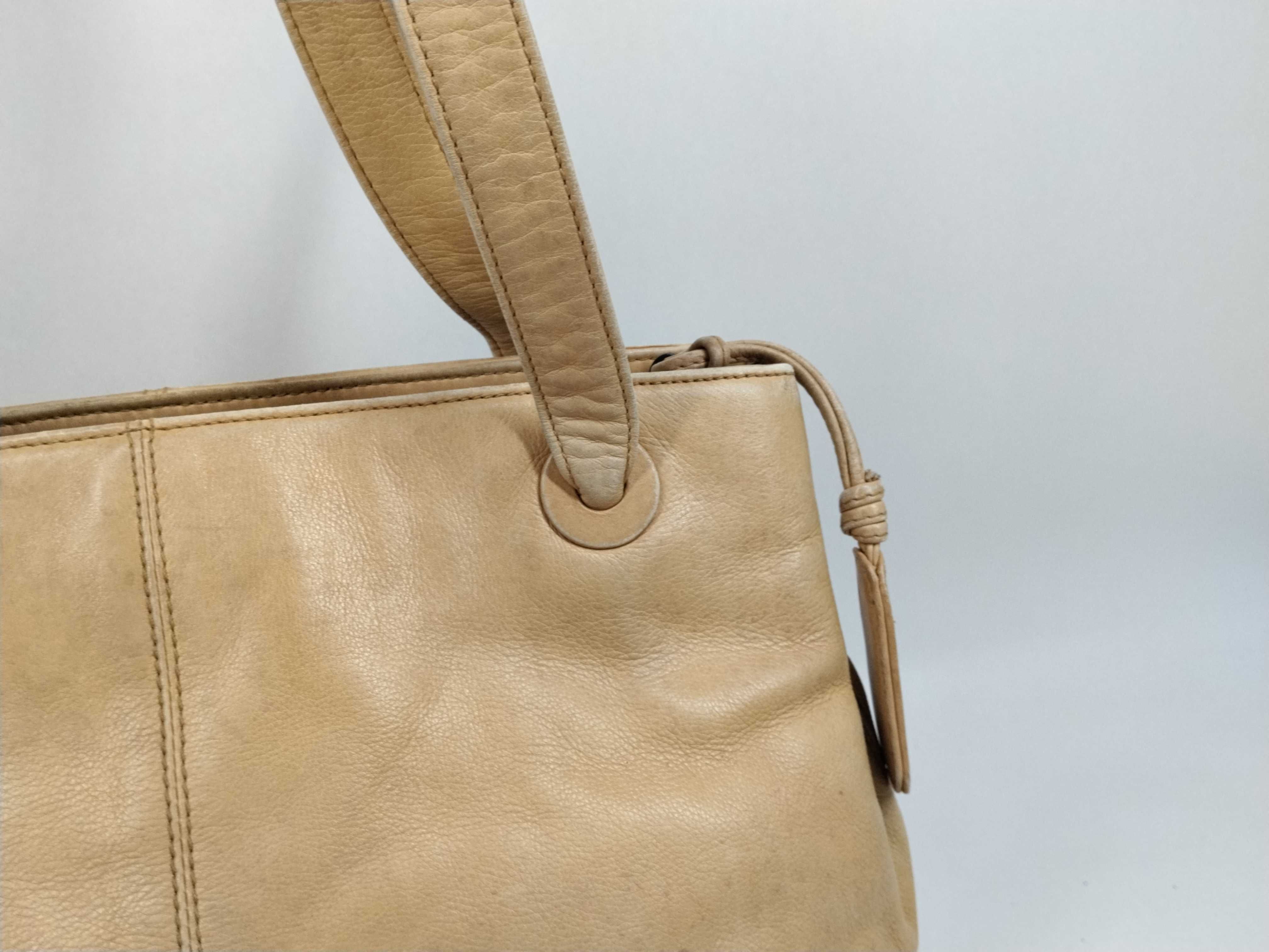 Calfskin Coco Mark Leather Handbag — view 3