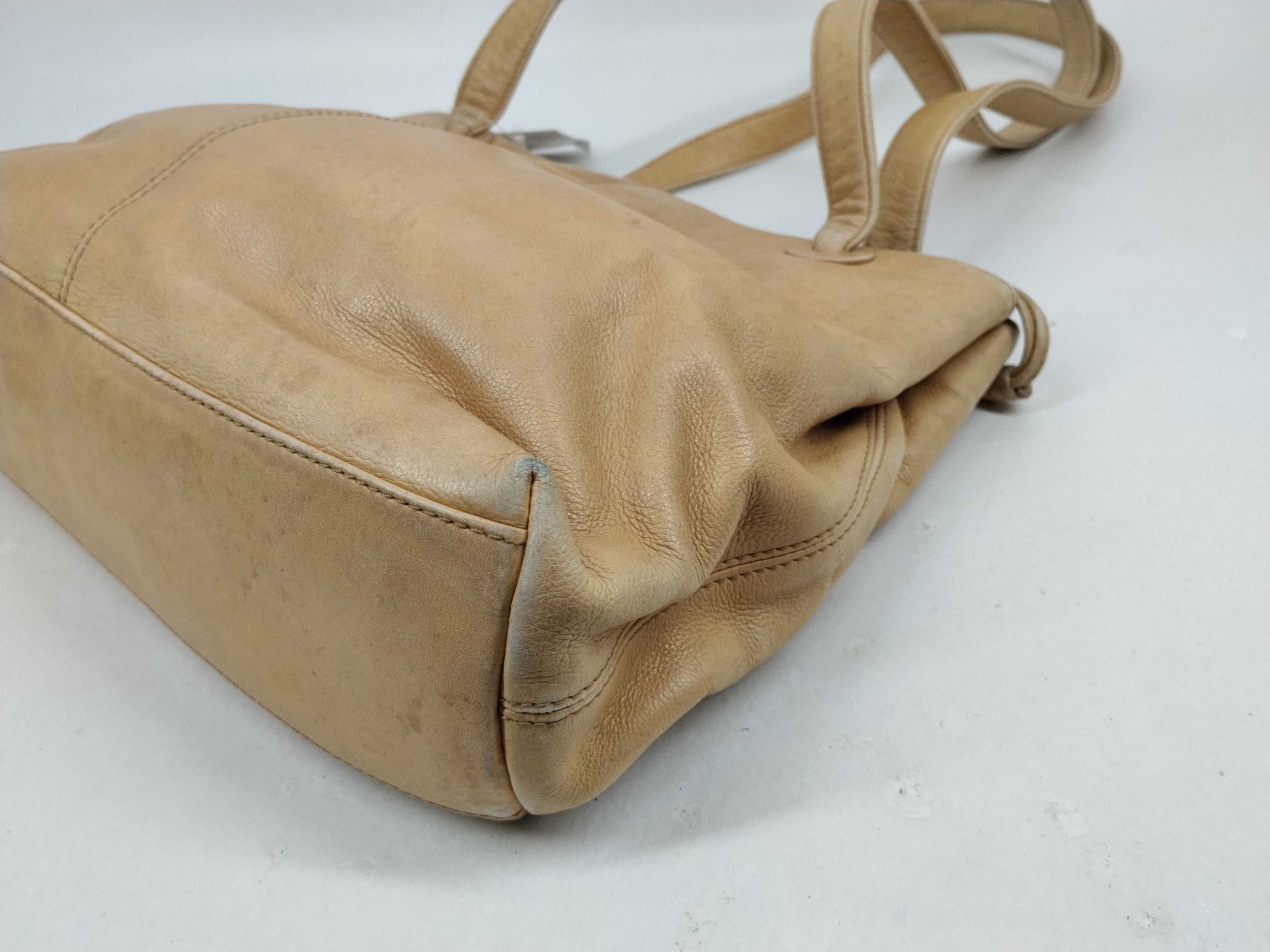 Calfskin Coco Mark Leather Handbag — view 6
