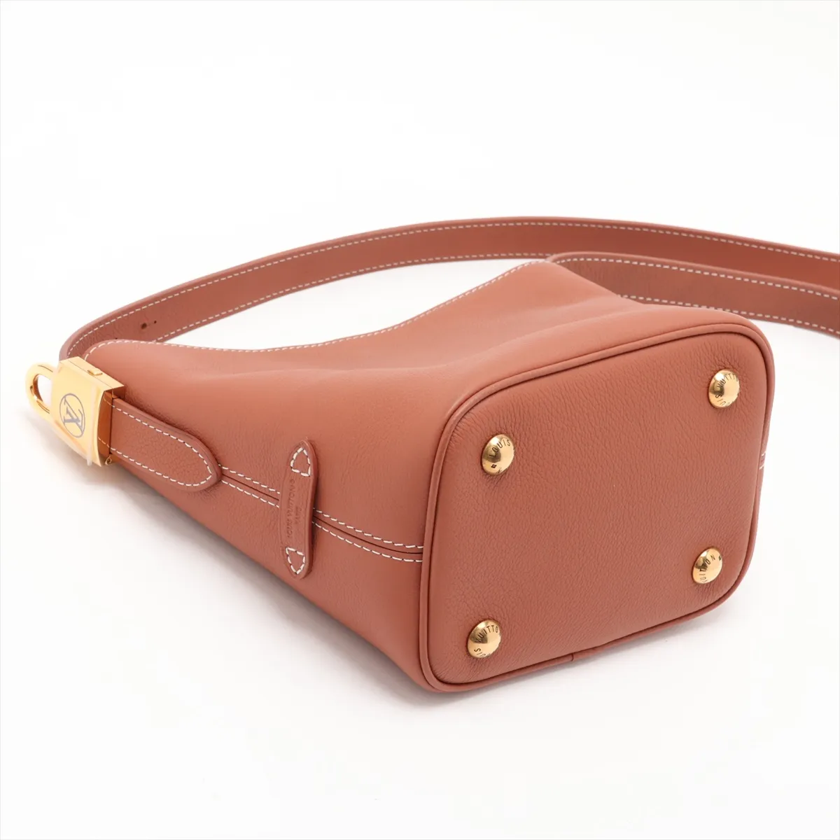 Padlock Low Key All In BB M14416, serial number unknown, brown. — view 4