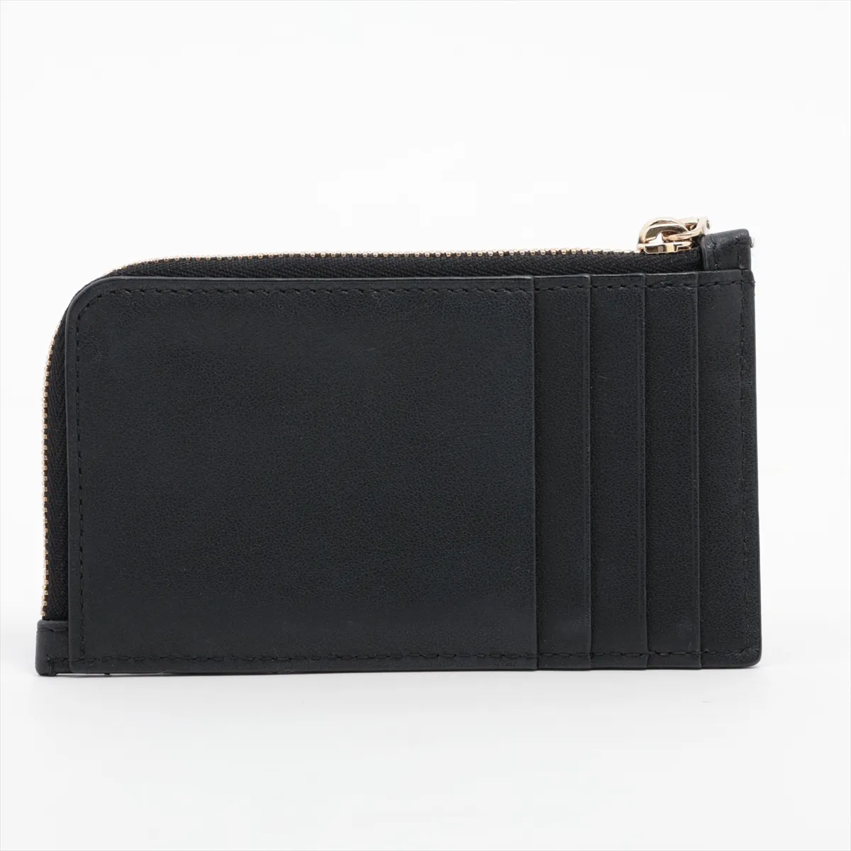 Lady Dior Cannage Leather Fragment Case, Black — view 2