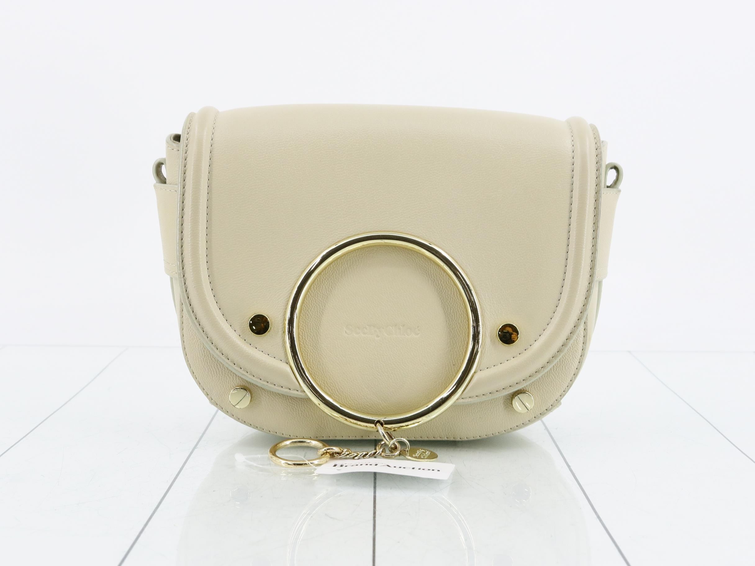 See by Chloé Mara Shoulder Bag, Leather, Ivory