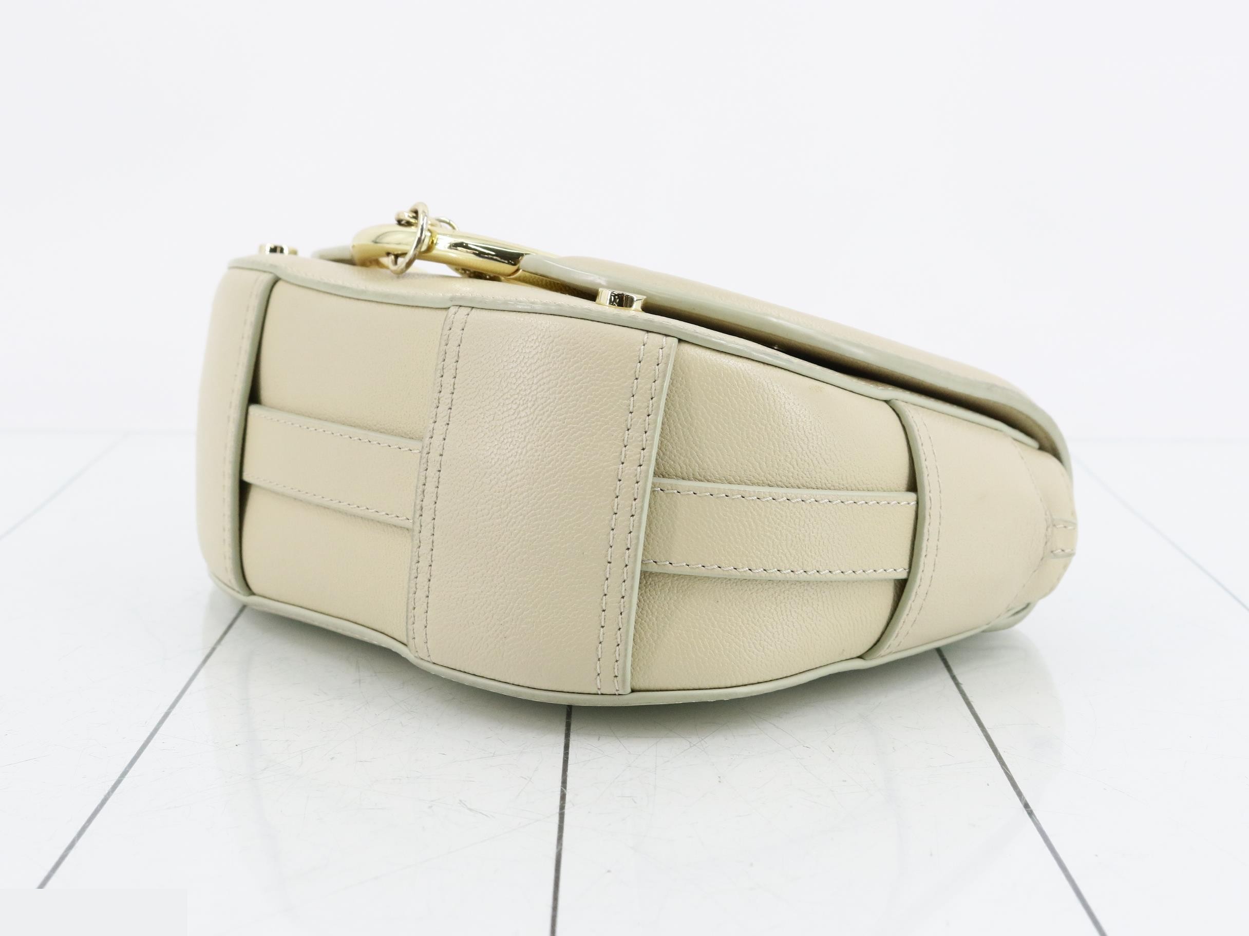 See by Chloé Mara Shoulder Bag, Leather, Ivory — view 6