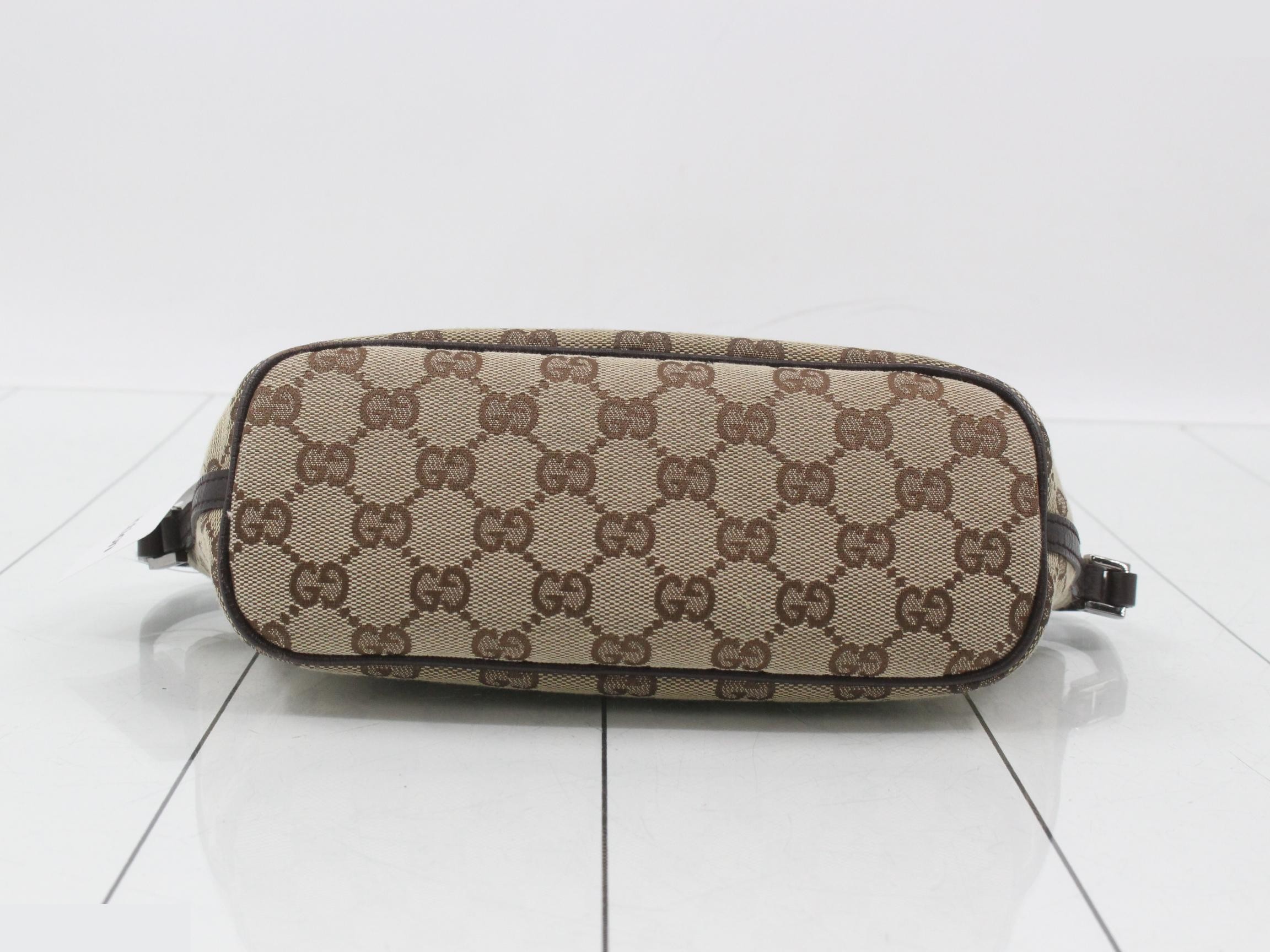GG Canvas (Bag) / Pouch - Dark Brown — view 3