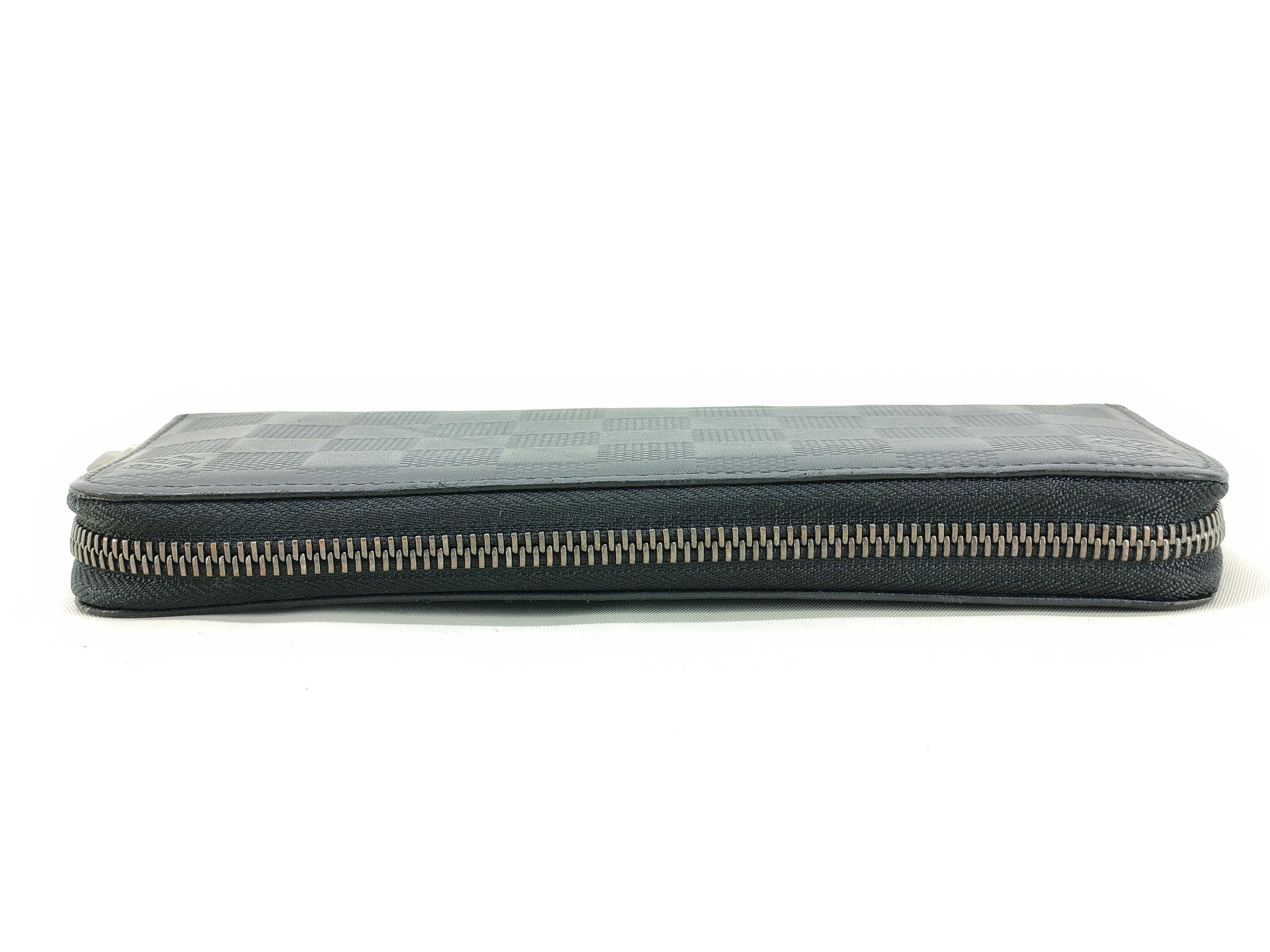 Damier Infini Zippy Wallet Vertical Long Wallet CA1158 N63548 Wallet — view 6
