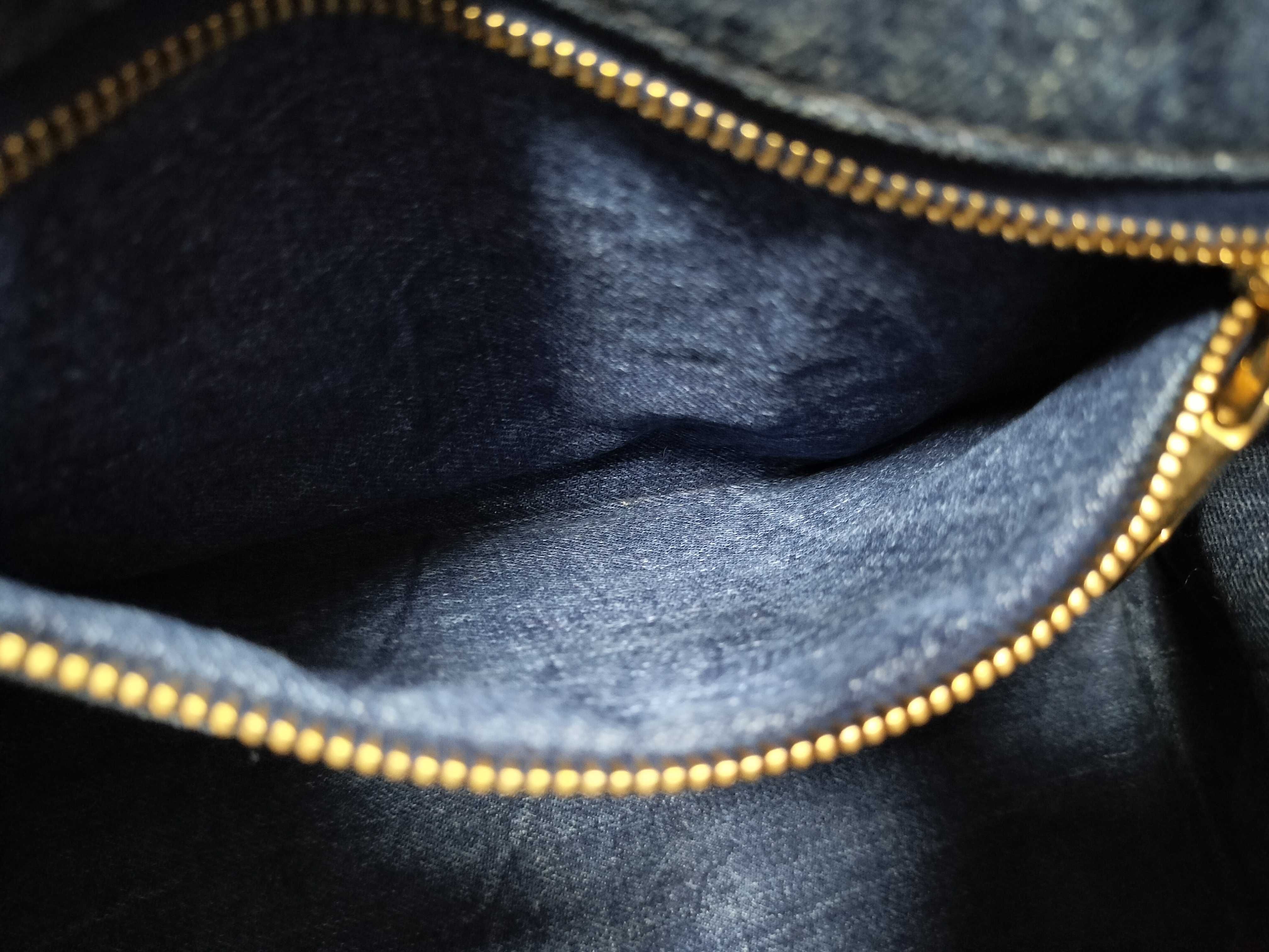 denim hand tote bag — view 11