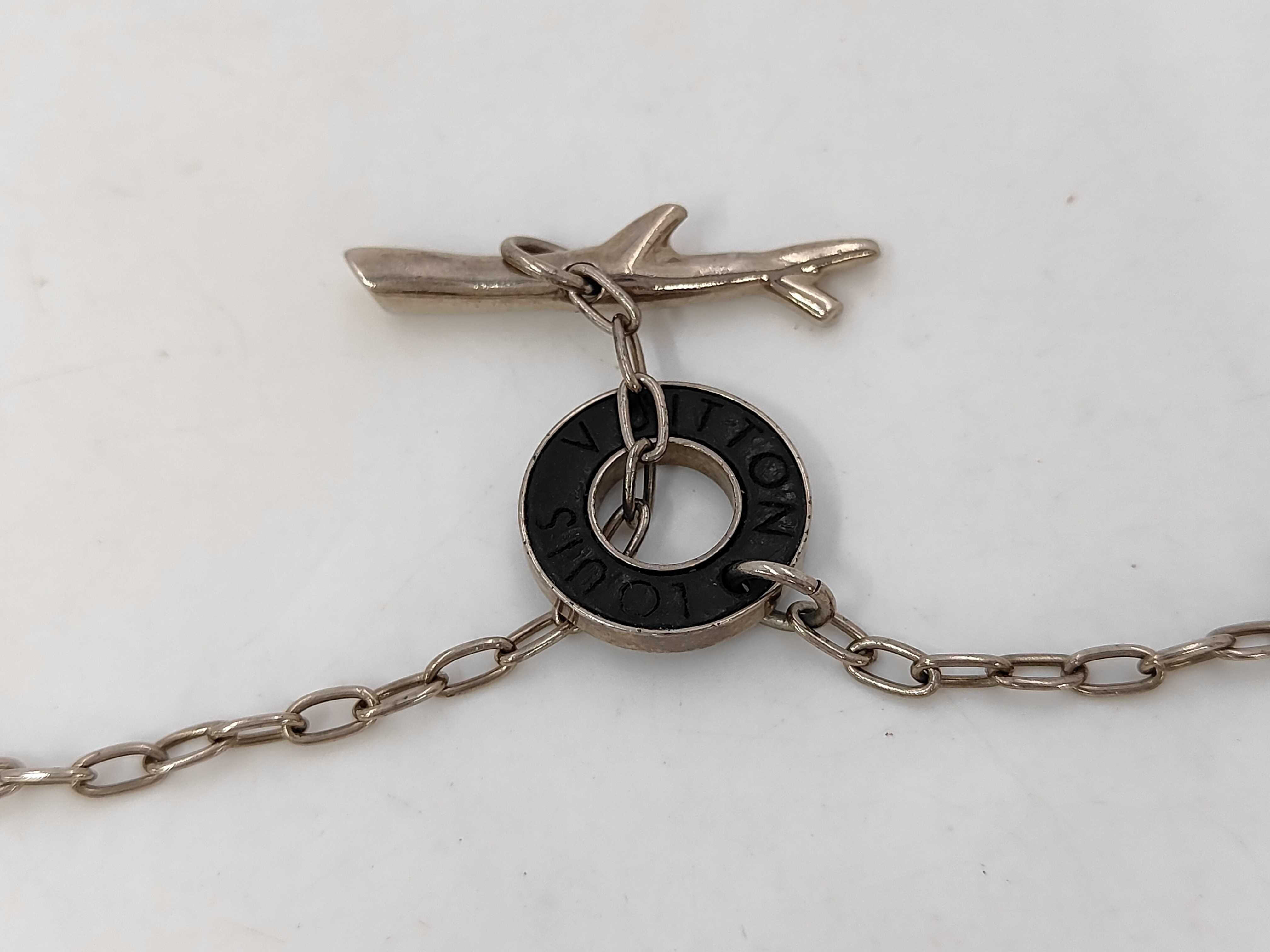Sand Charms Silver Necklace LE0196 — view 3