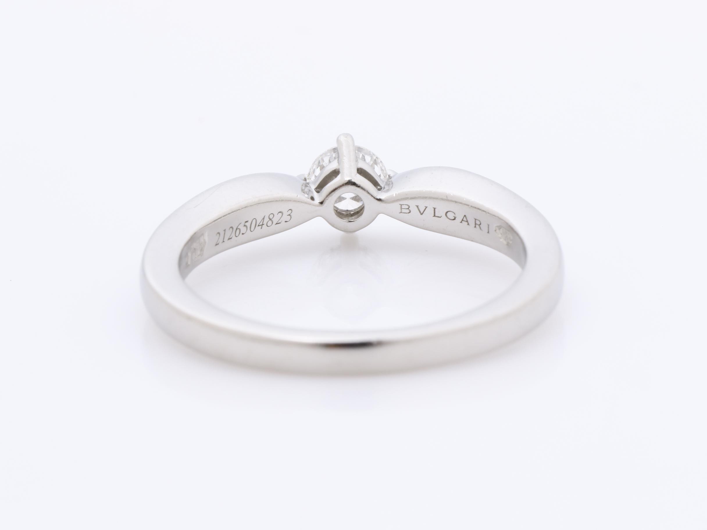 PT950 4.5G Diamond Ring #9 — view 4