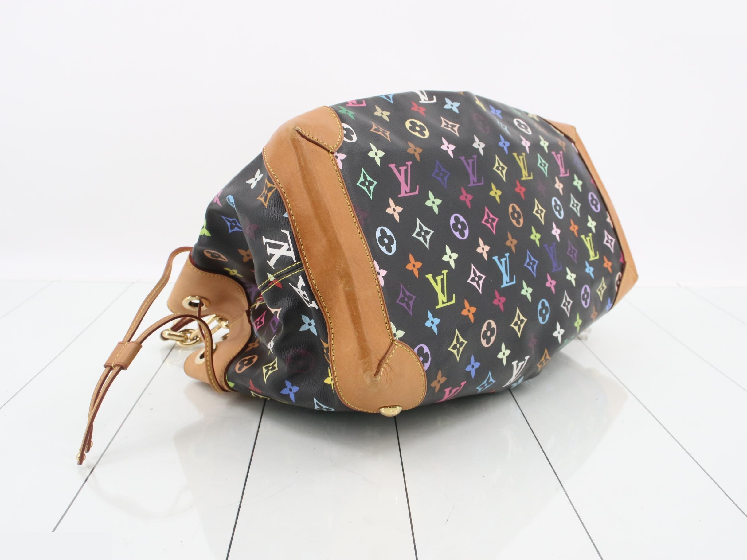 Monogram Multicolor Trouville Takashi Murakami Handbag Noir — view 5
