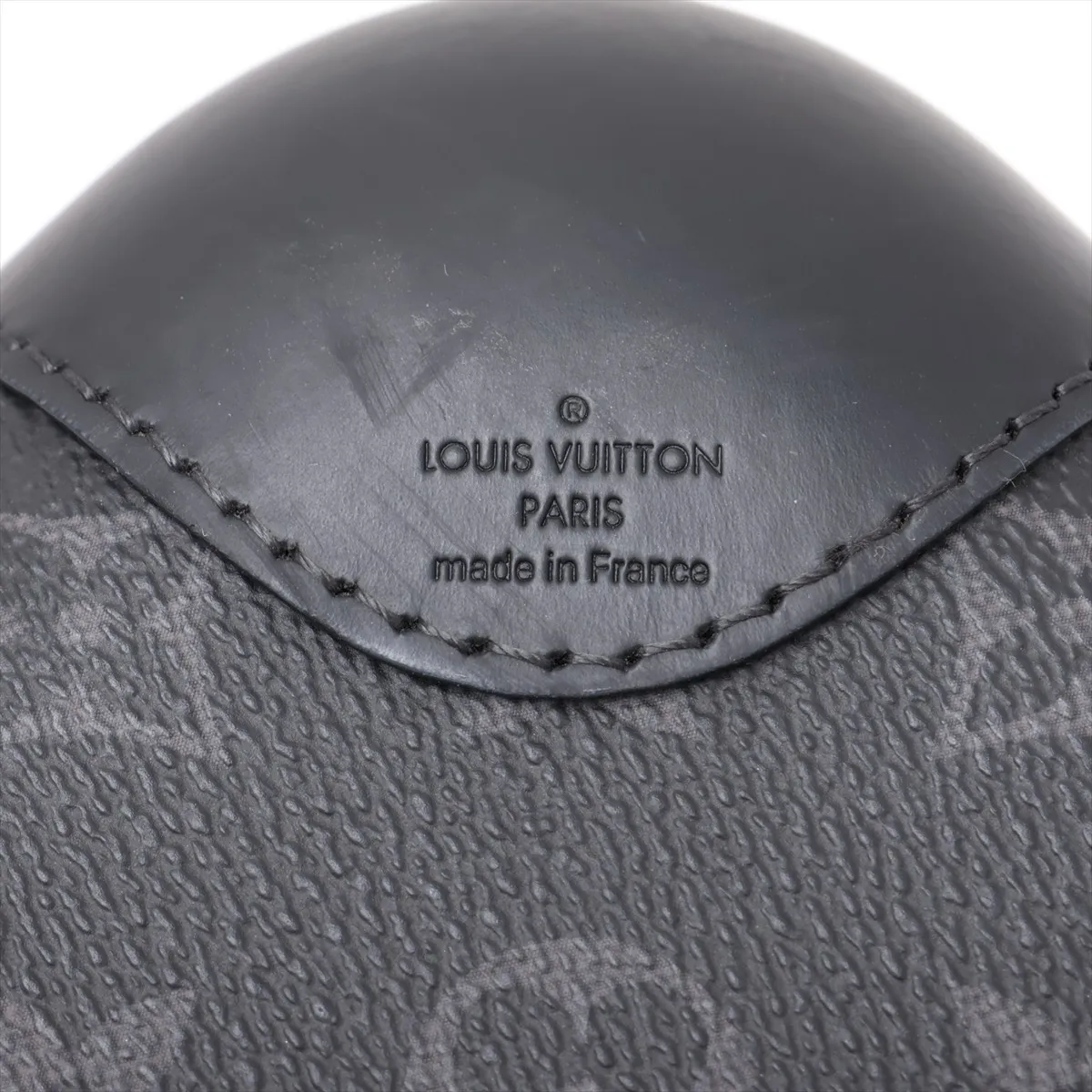 [Individually packaged] Louis Vuitton Monogram Eclipse Horizon 55 M23002 Black with initials, RFID responsive, PIN code 901 — view 8