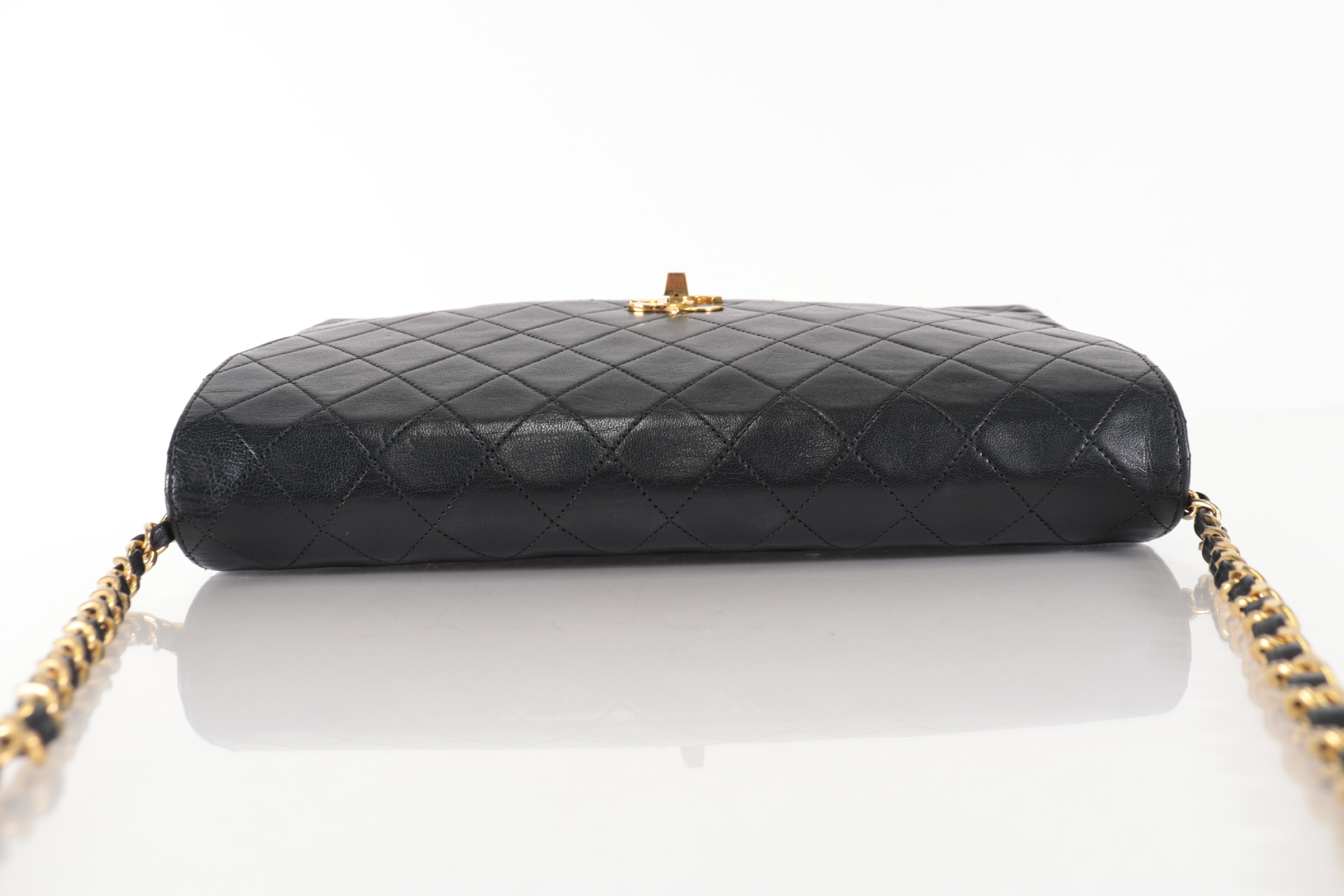 Matelassé Lambskin Chain Shoulder Bag (Series 0) — view 5