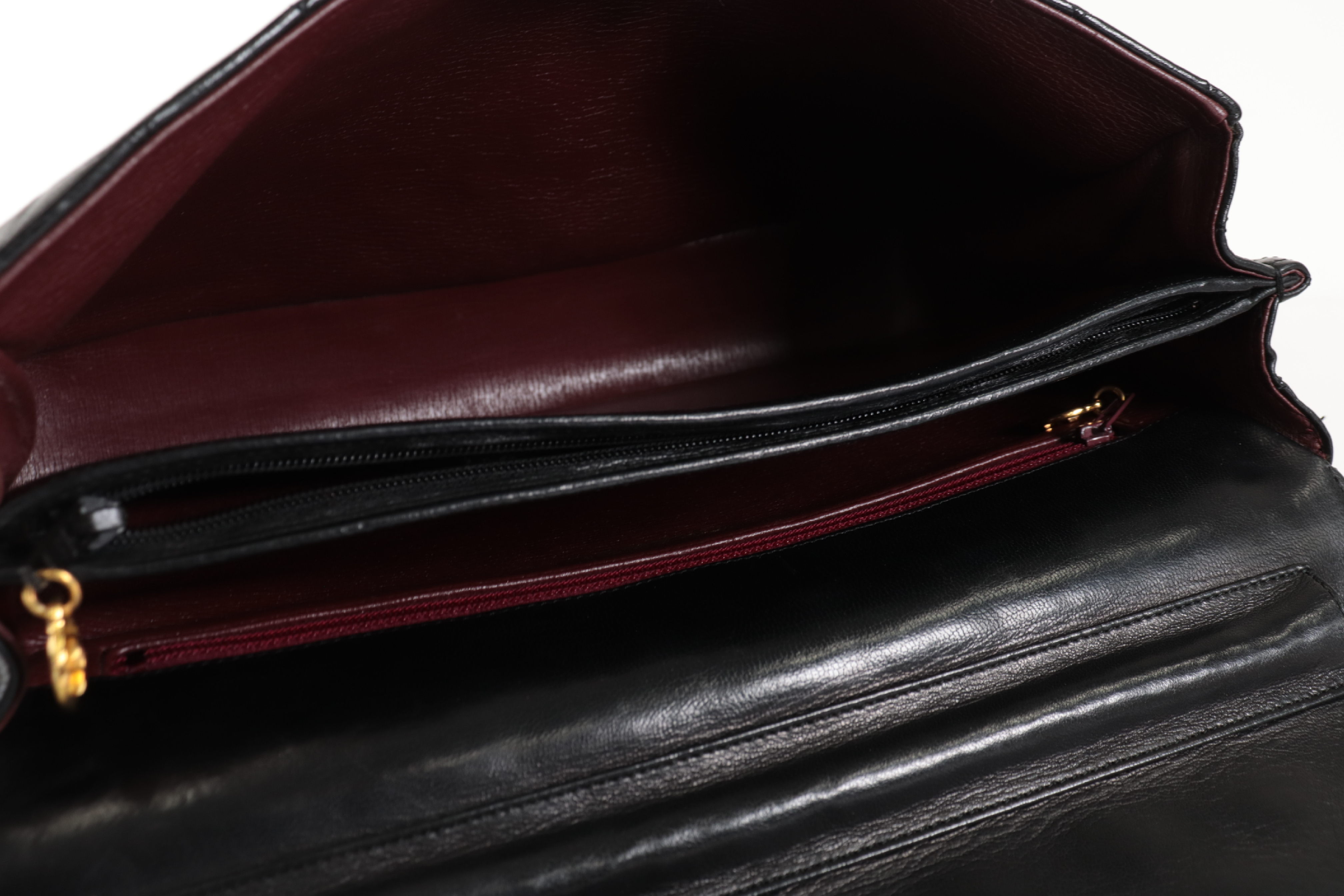 Matelassé Lambskin Chain Shoulder Bag (Series 0) — view 8