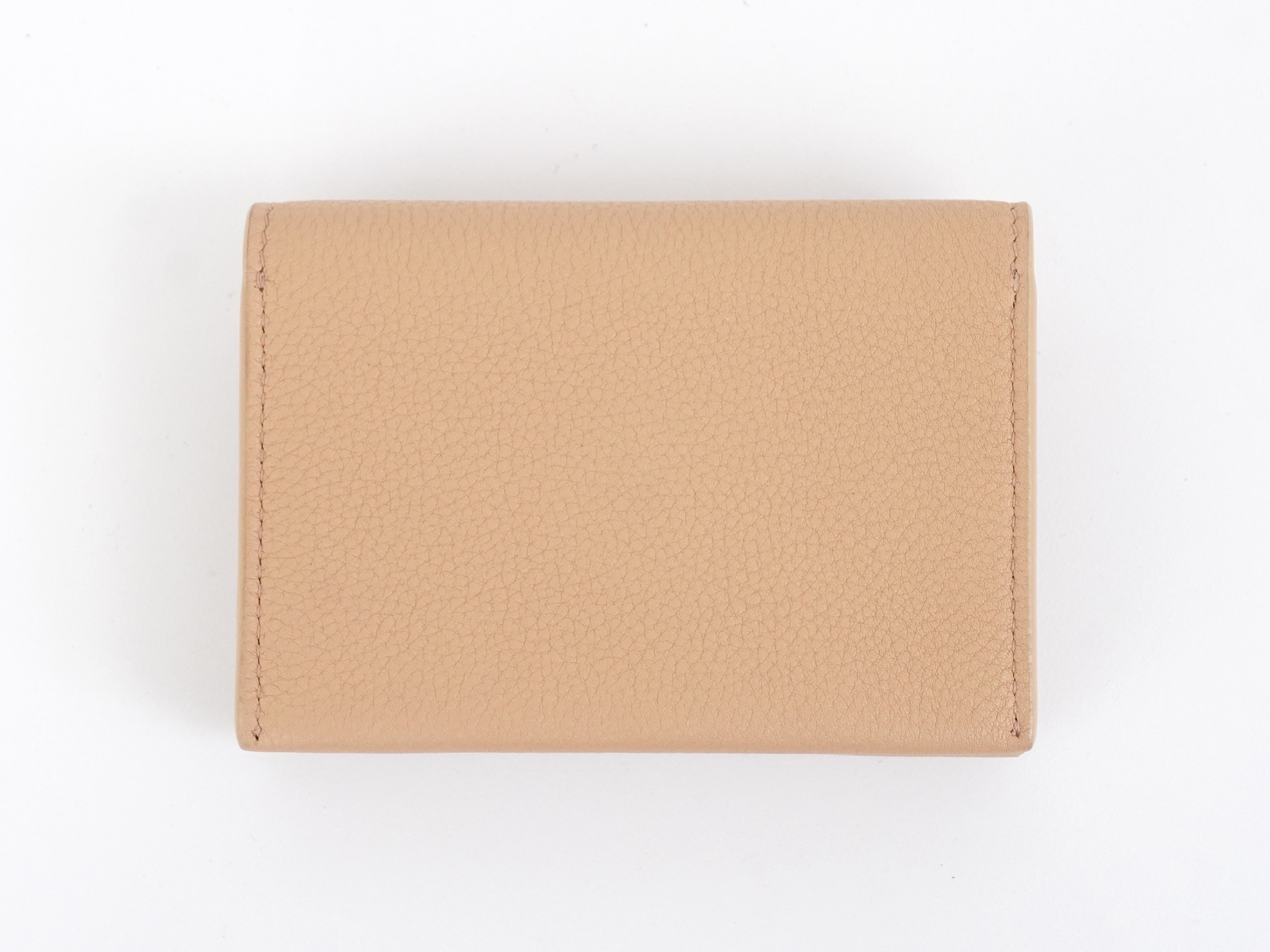 Triangle Metal Closure Accordion Coin Case Wallet — view 3