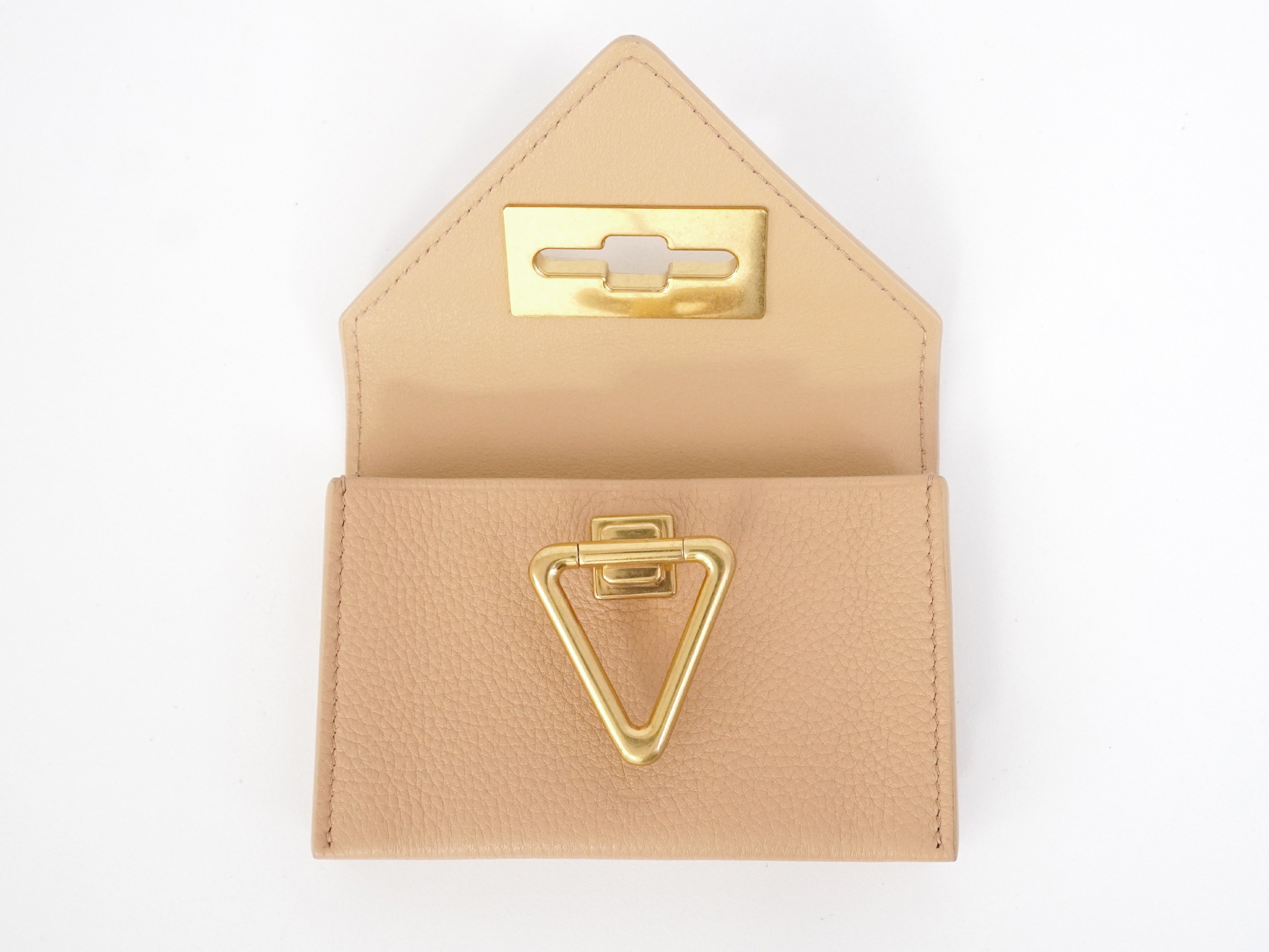 Triangle Metal Closure Accordion Coin Case Wallet — view 5